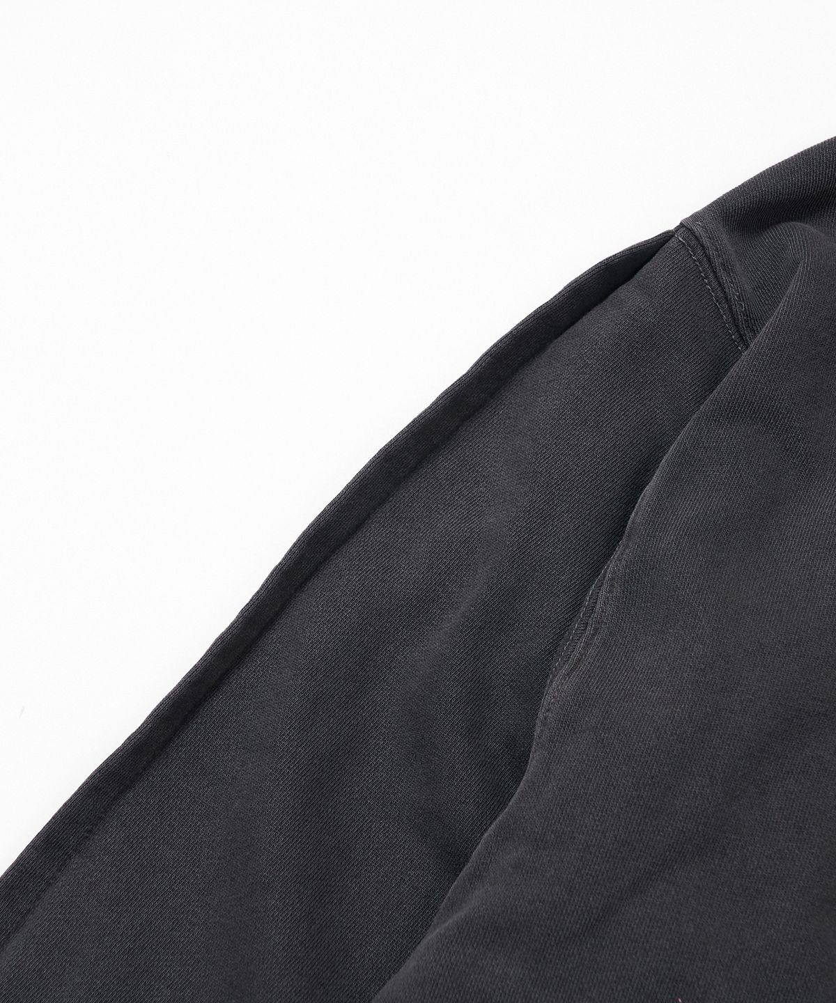 스티그마(STIGMA) PIGMENT ML CROP ZIP-UP CHACOAL