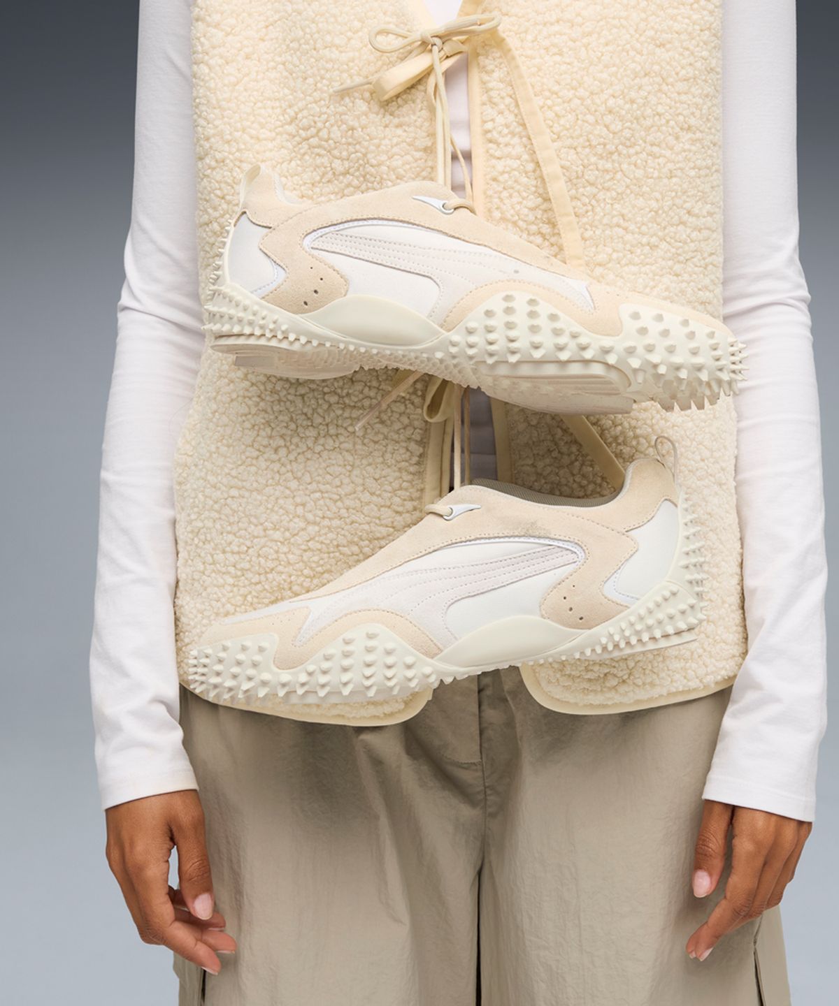 푸마(PUMA) 모스트로 XC 프라임 - 웜화이트:알파인스노우 / 404336-02
