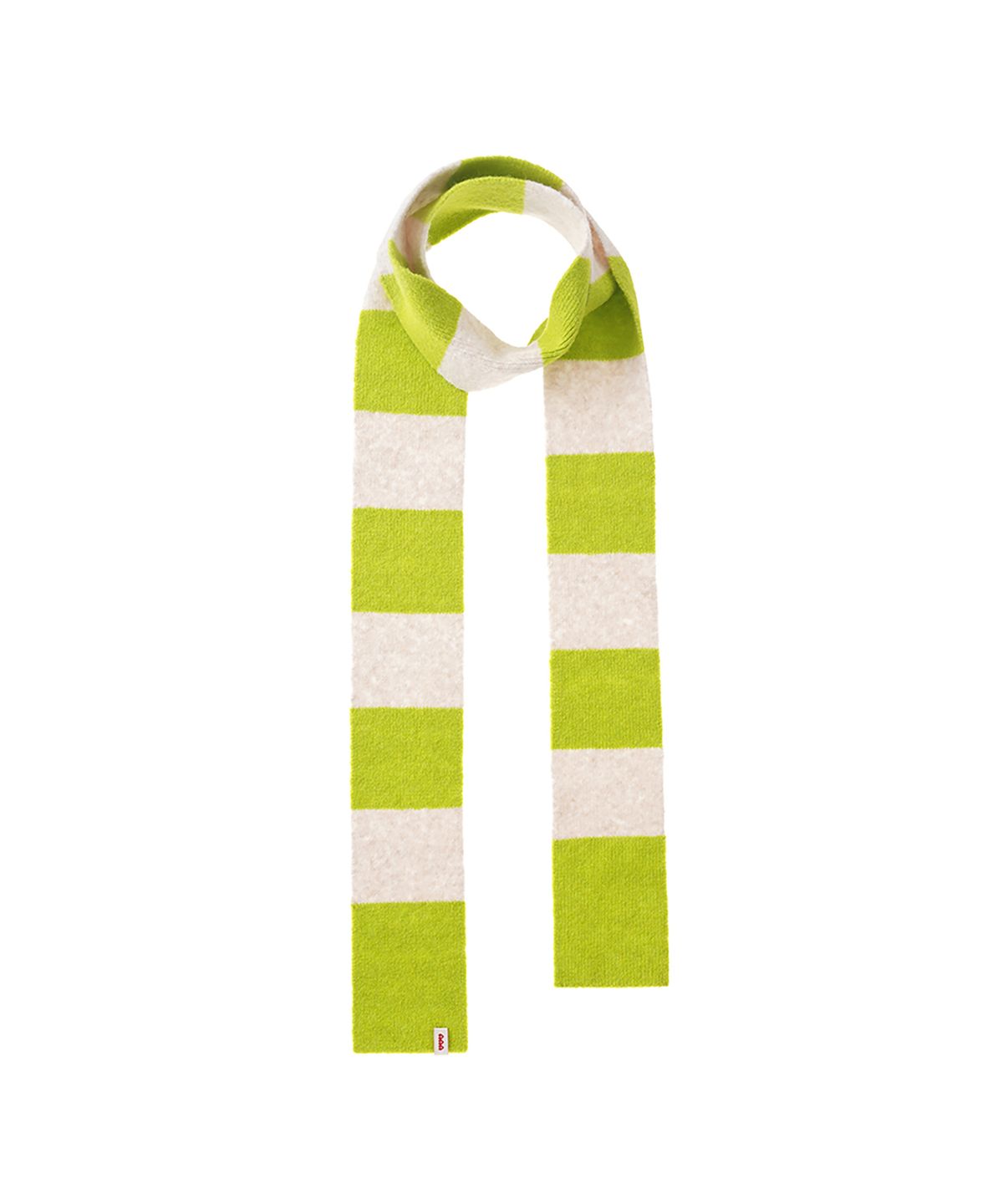 페넥(FENNEC) BORDER STRIPE MUFFLER - GREEN