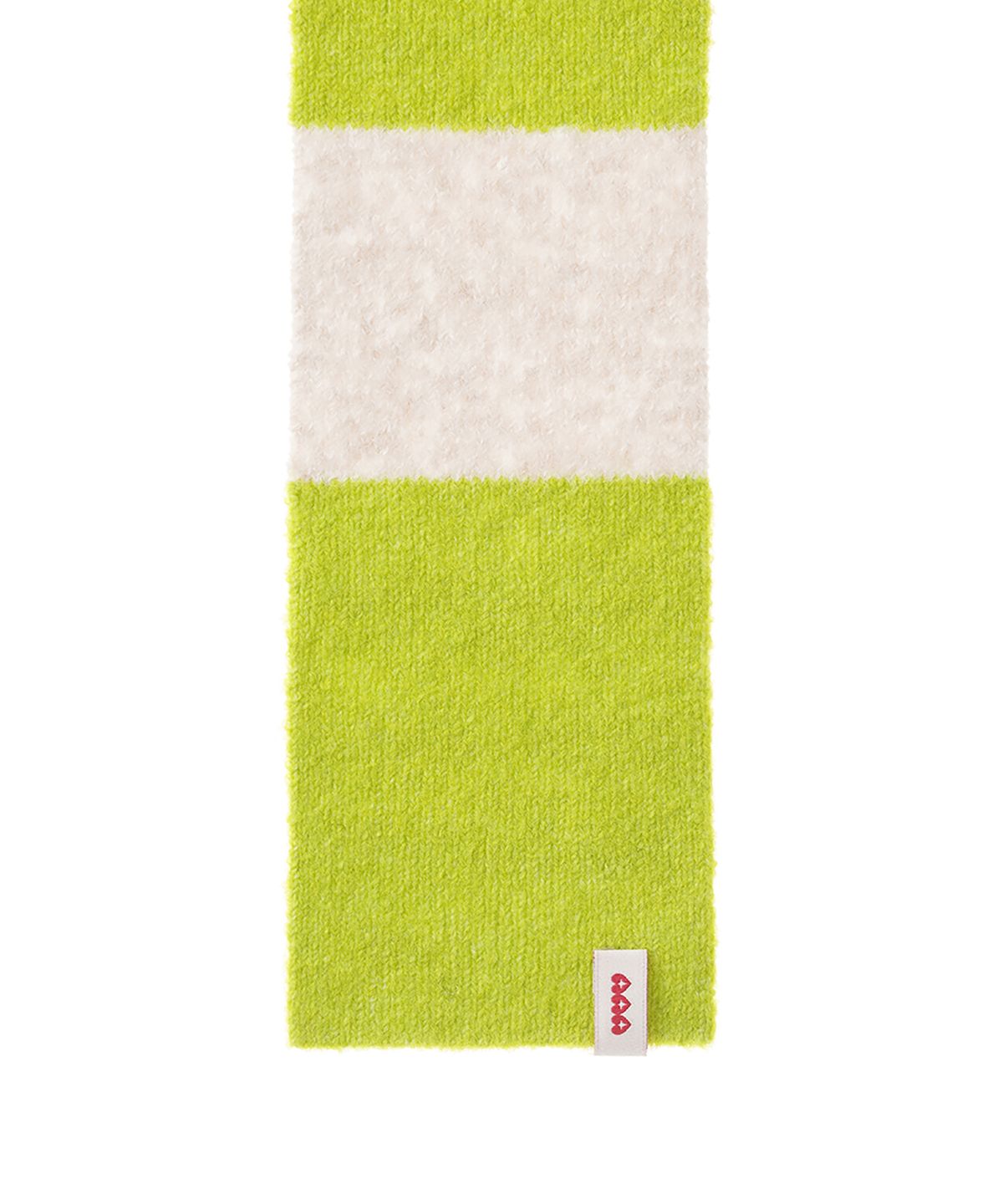 페넥(FENNEC) BORDER STRIPE MUFFLER - GREEN