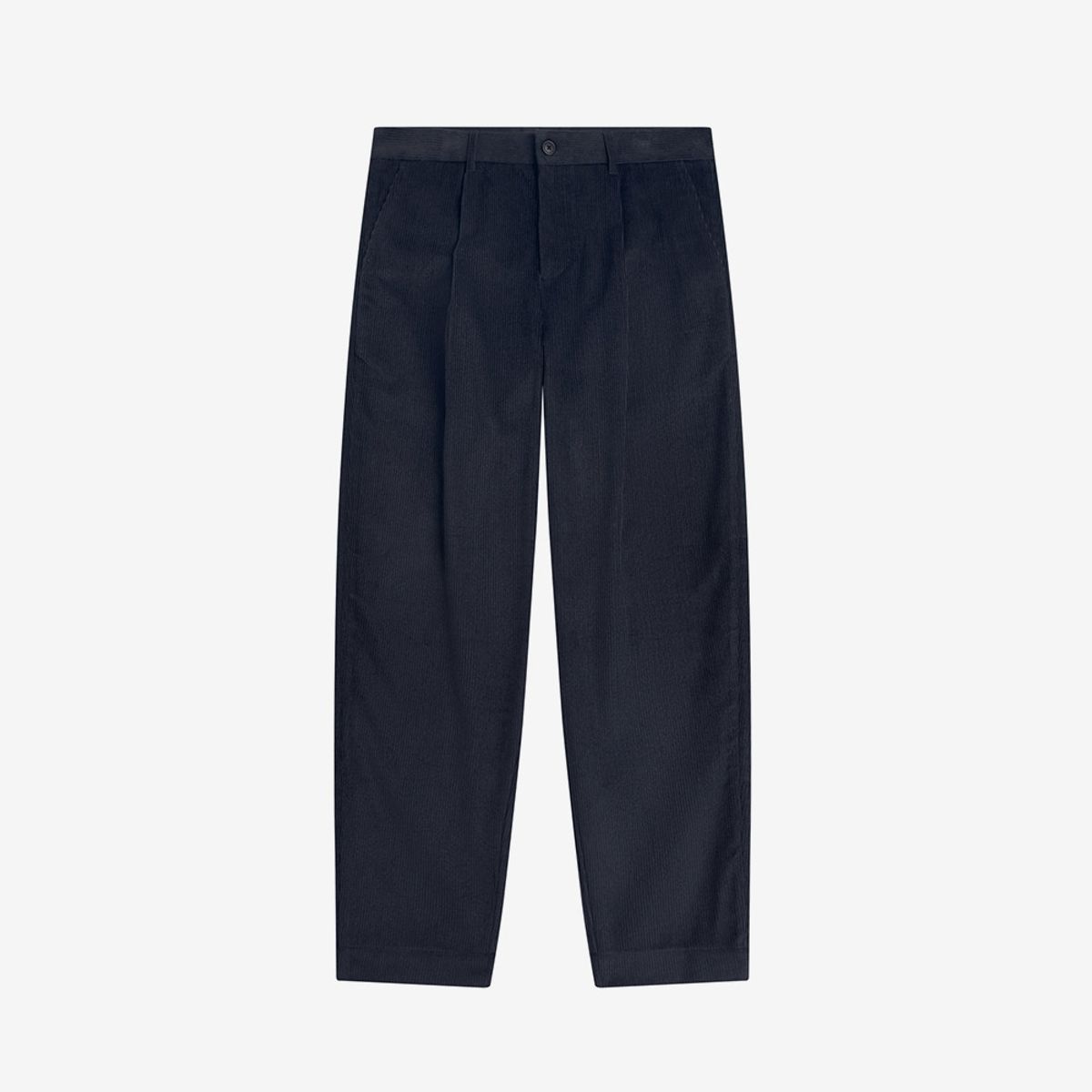 프레드페리(FRED PERRY) [Sharp] 테이퍼드 코듀로이 트라우저 - 네이비 AFPM2538511-608