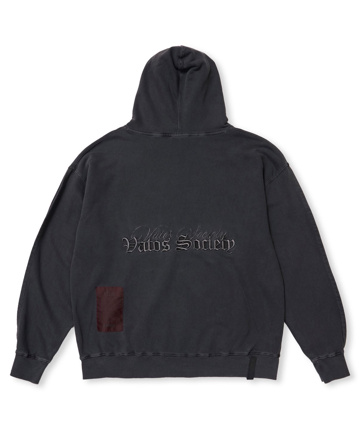 스티그마(STIGMA) PIGMENT ML HOODIE CHACOAL