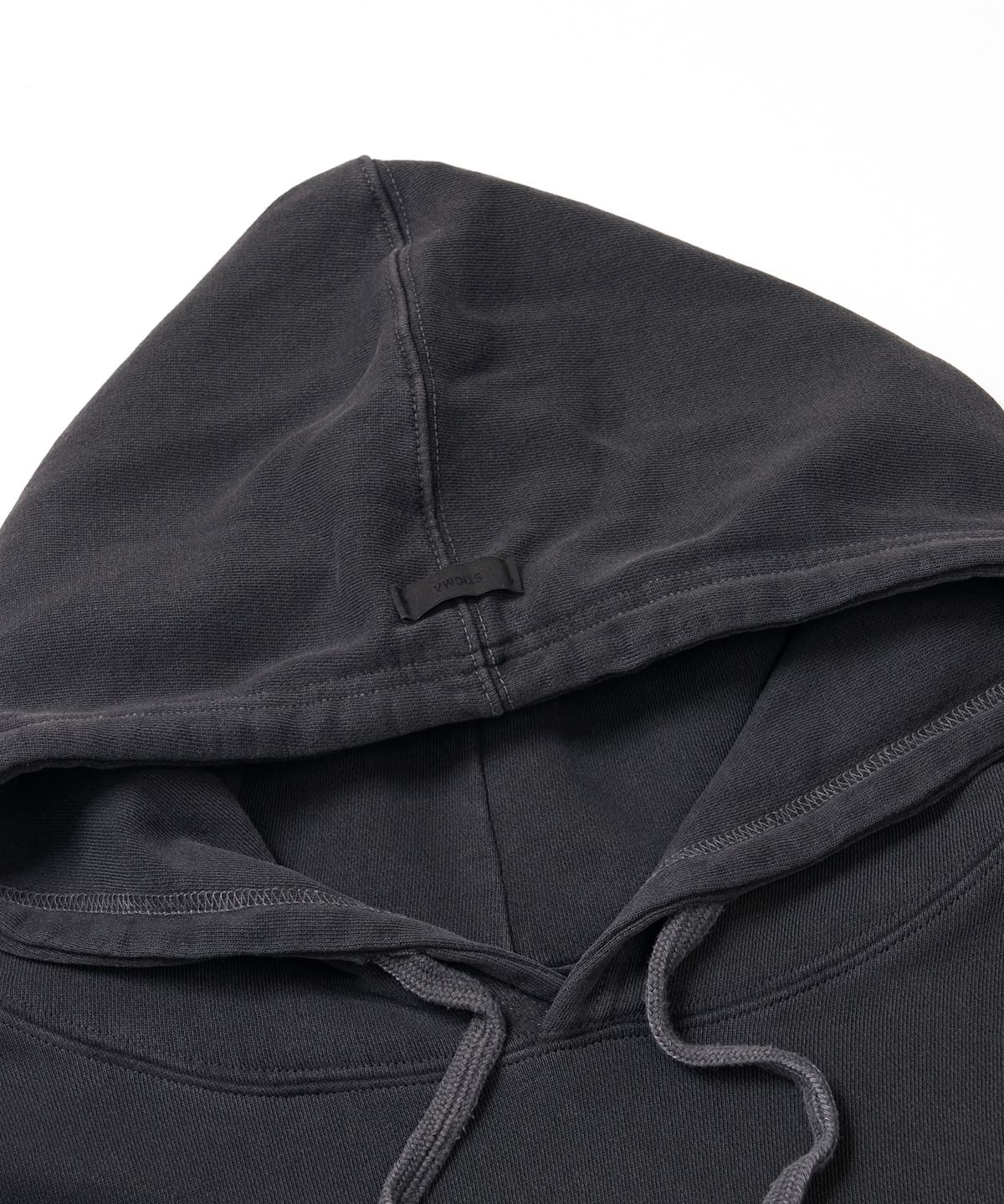 스티그마(STIGMA) PIGMENT ML HOODIE CHACOAL