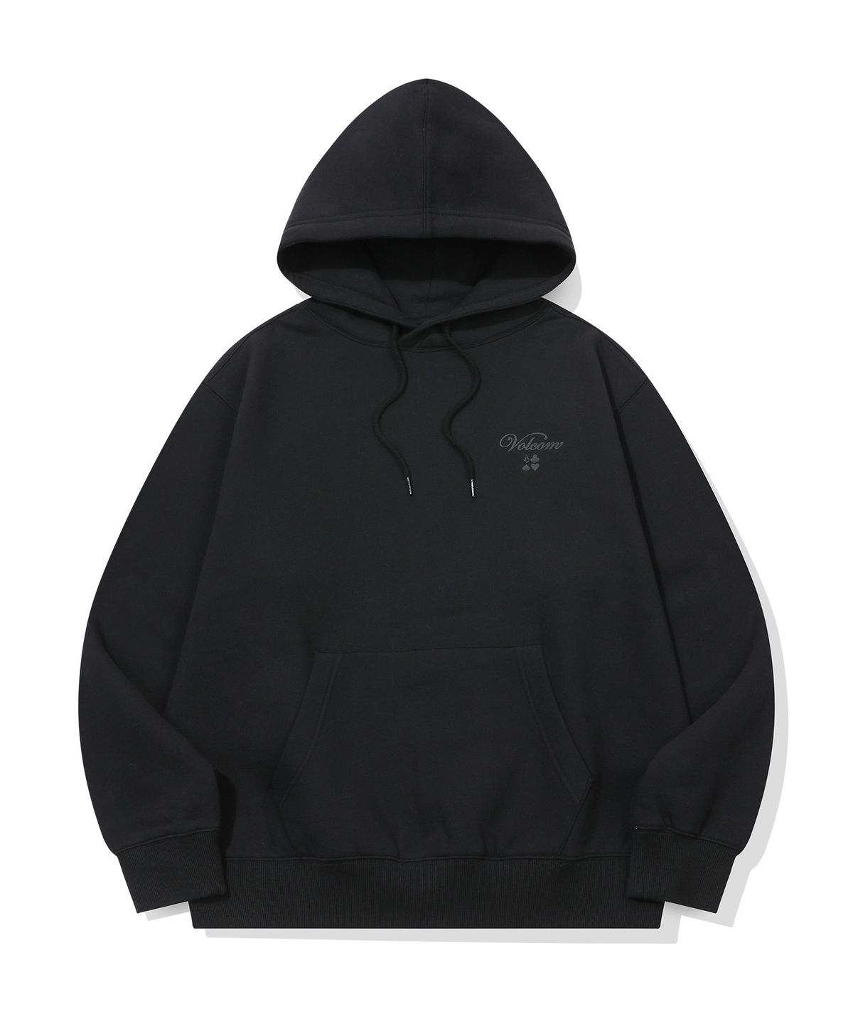 볼컴(VOLCOM) 어드레스 체커 기모 후드(블랙)