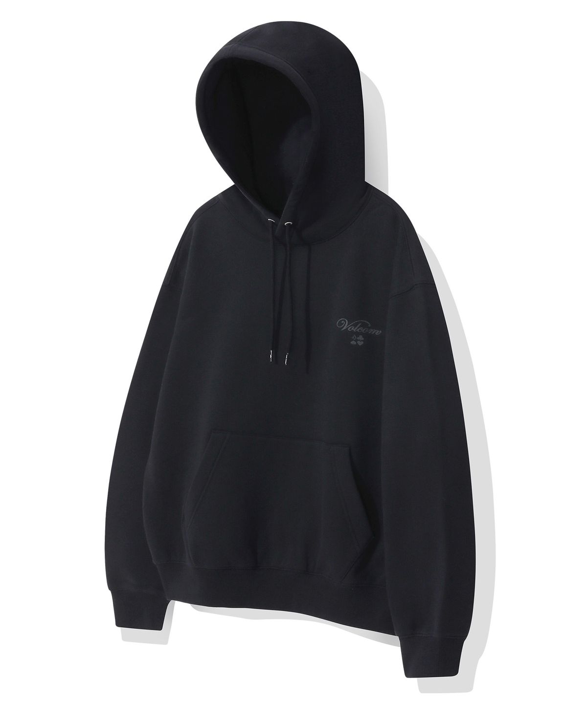 볼컴(VOLCOM) 어드레스 체커 기모 후드(블랙)