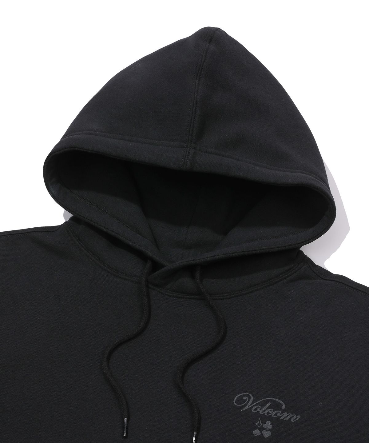 볼컴(VOLCOM) 어드레스 체커 기모 후드(블랙)