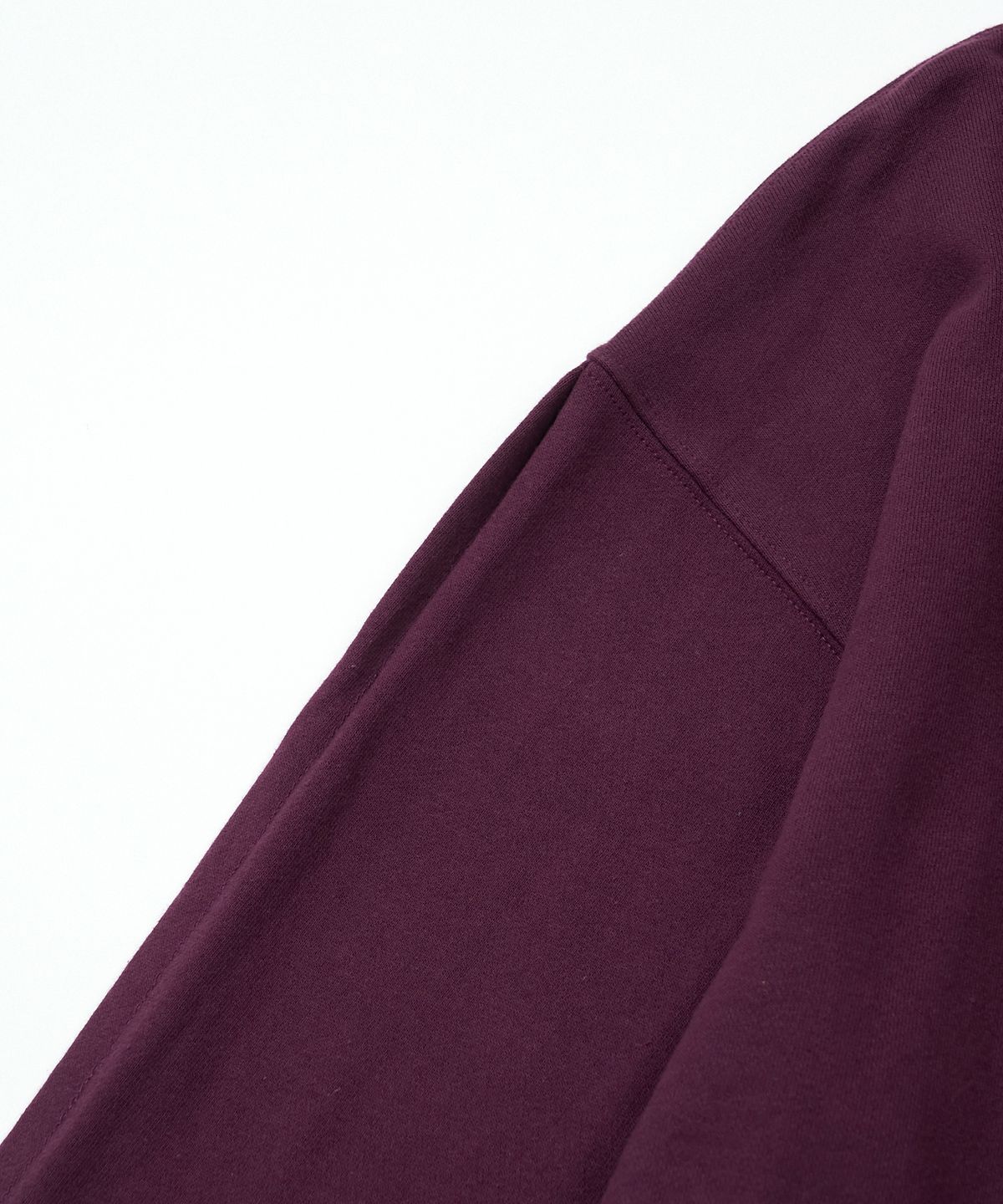 스티그마(STIGMA) CAMPUS CREWNECK BURGUNDY