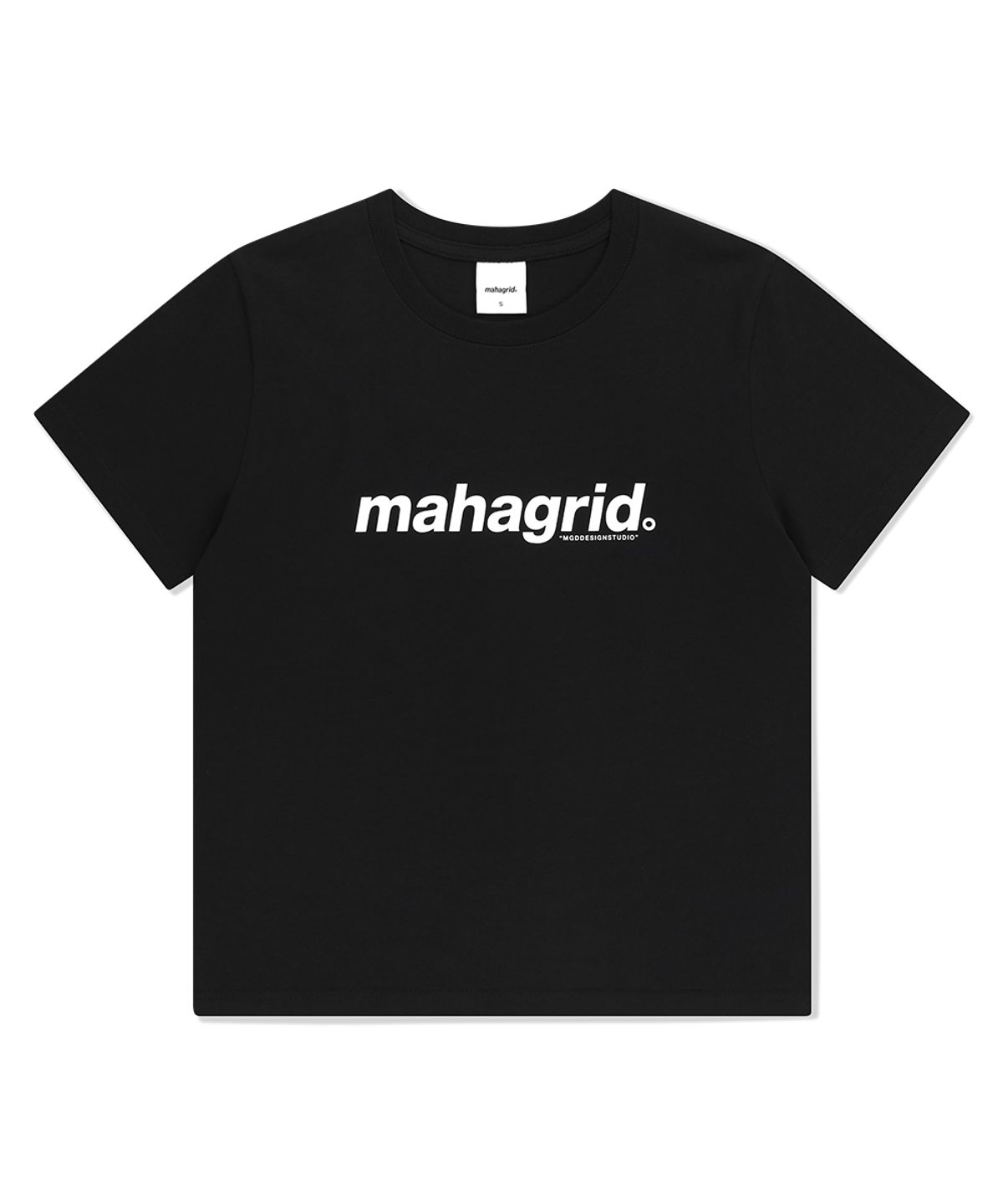 마하그리드(MAHAGRID) W BASIC LOGO TEE BLACK(MG2GSFT545A)