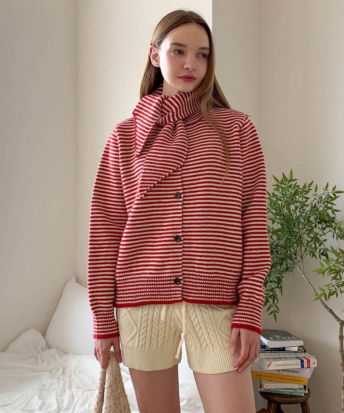 바스카라(VASCARA) Twisted Knitwear Shorts (3colors)