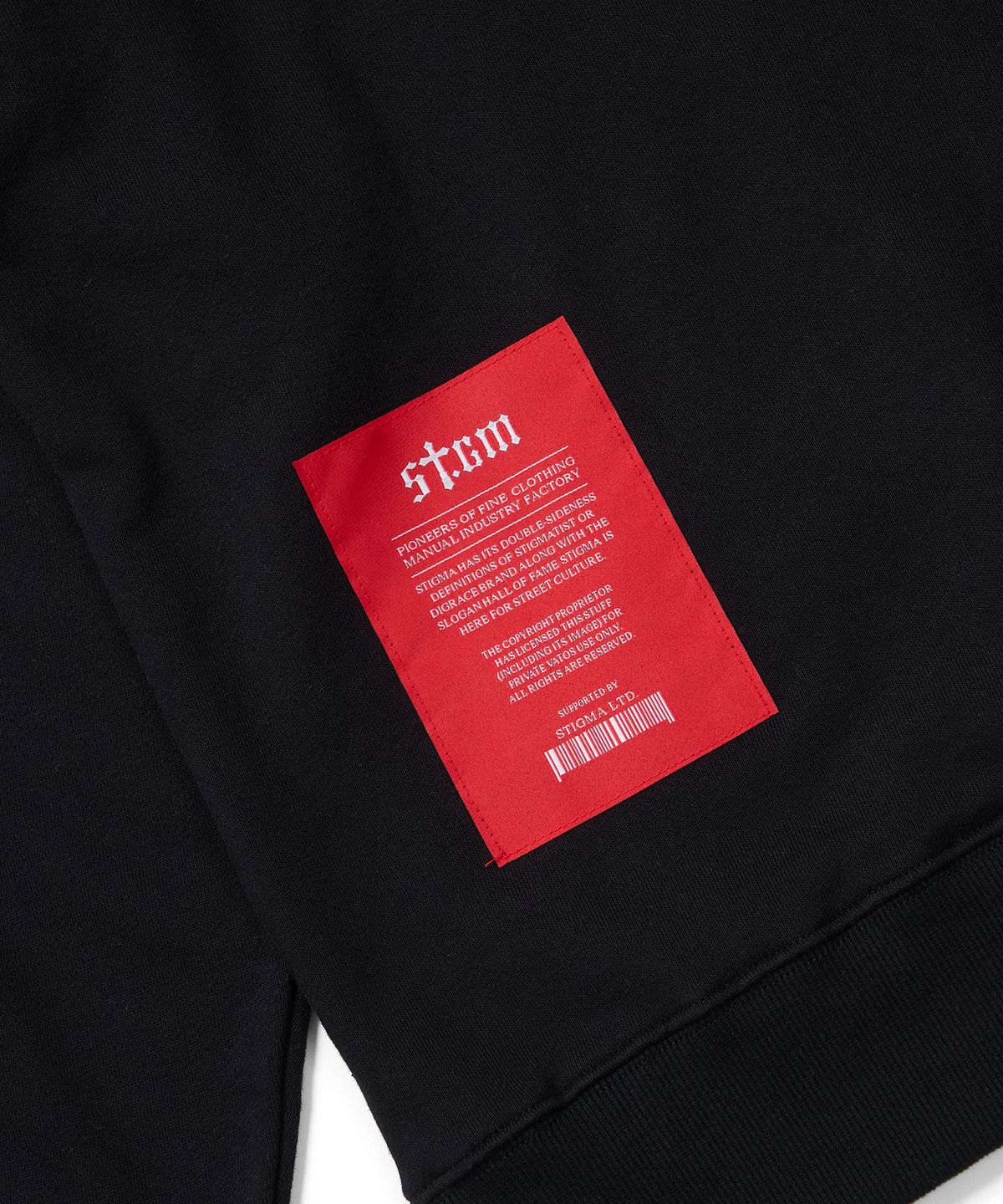 스티그마(STIGMA) DV COMPTON CREWNECK BLACK