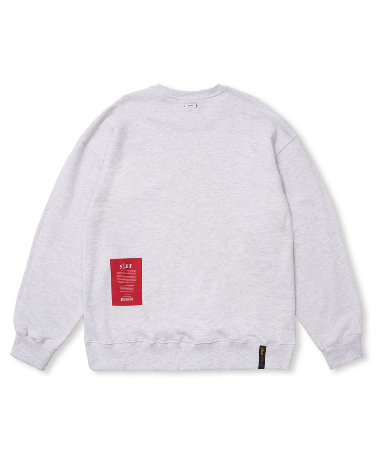 스티그마(STIGMA) PAINTING CREWNECK W-MELANGE