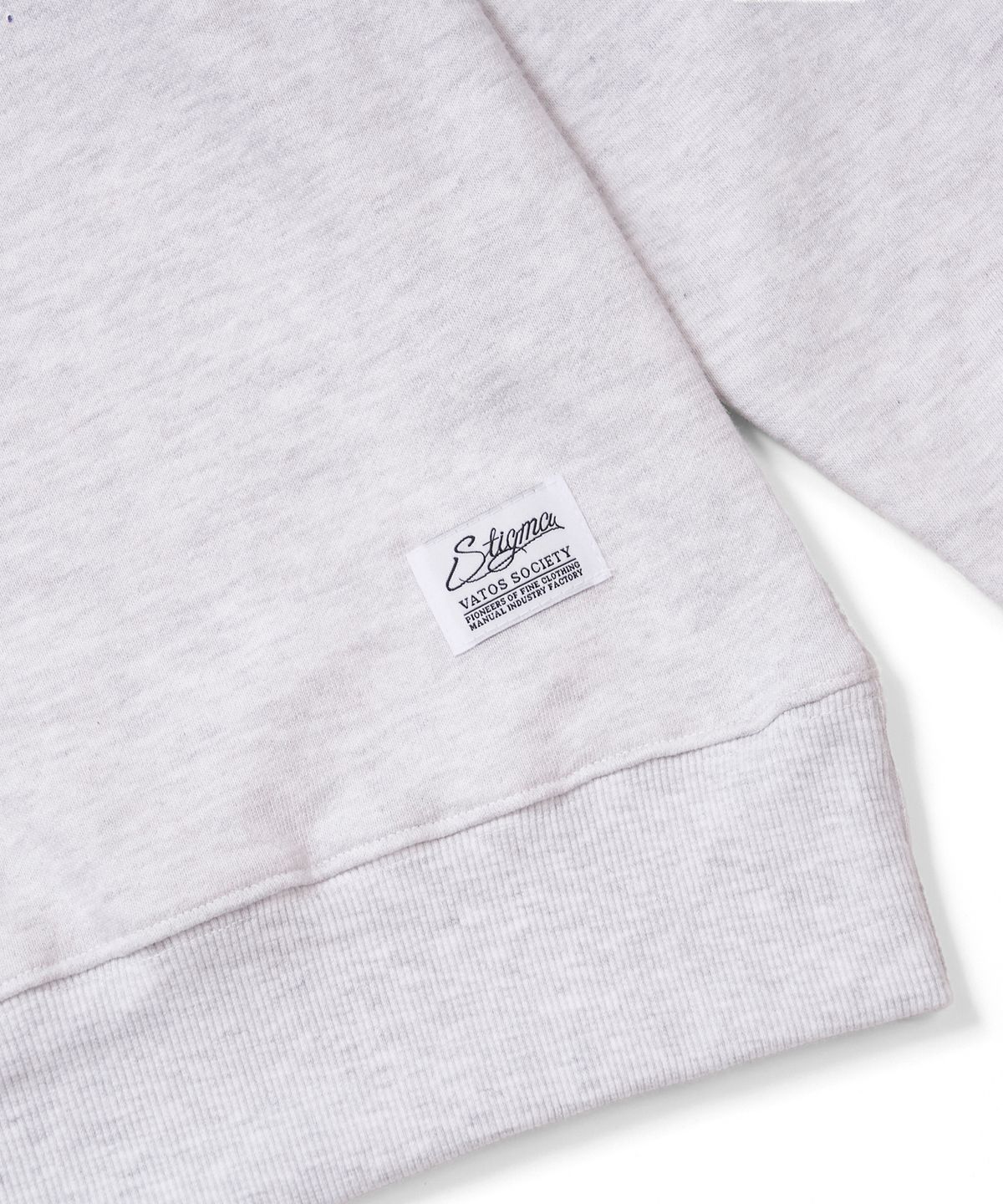 스티그마(STIGMA) PAINTING CREWNECK W-MELANGE