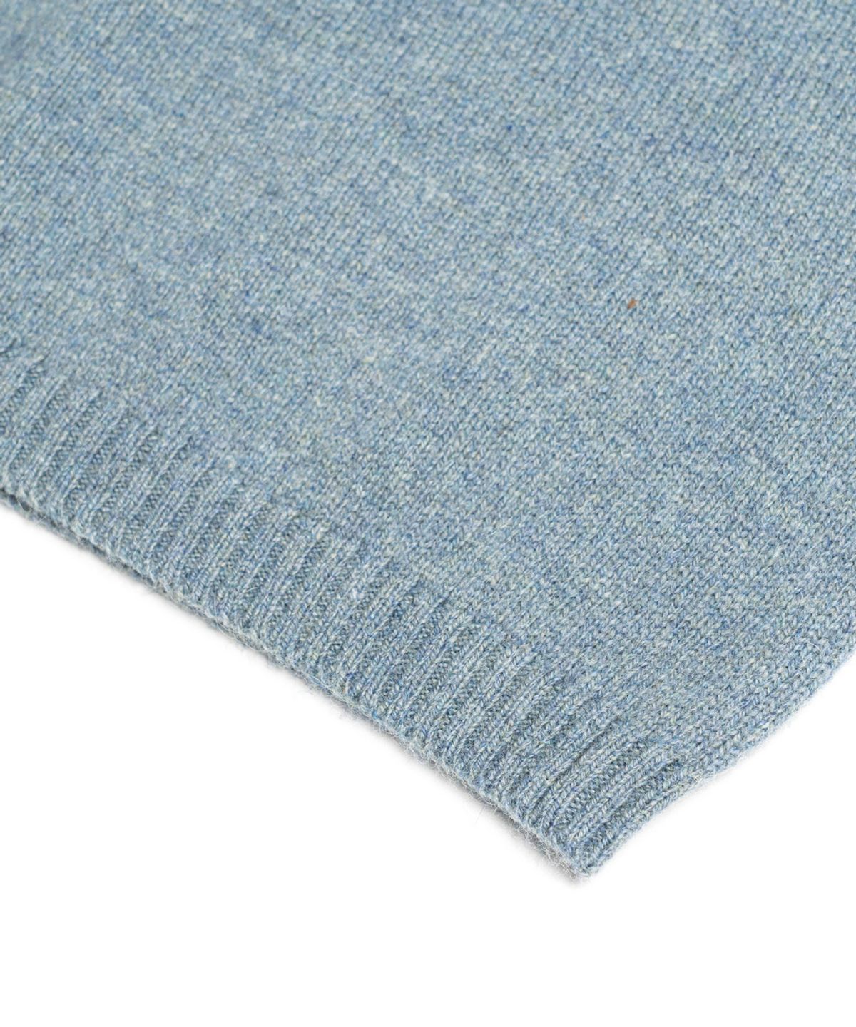 에든버러클럽(EDINBURGH CLUB) SHETLAND WOOL FISH KNIT (BLUE)