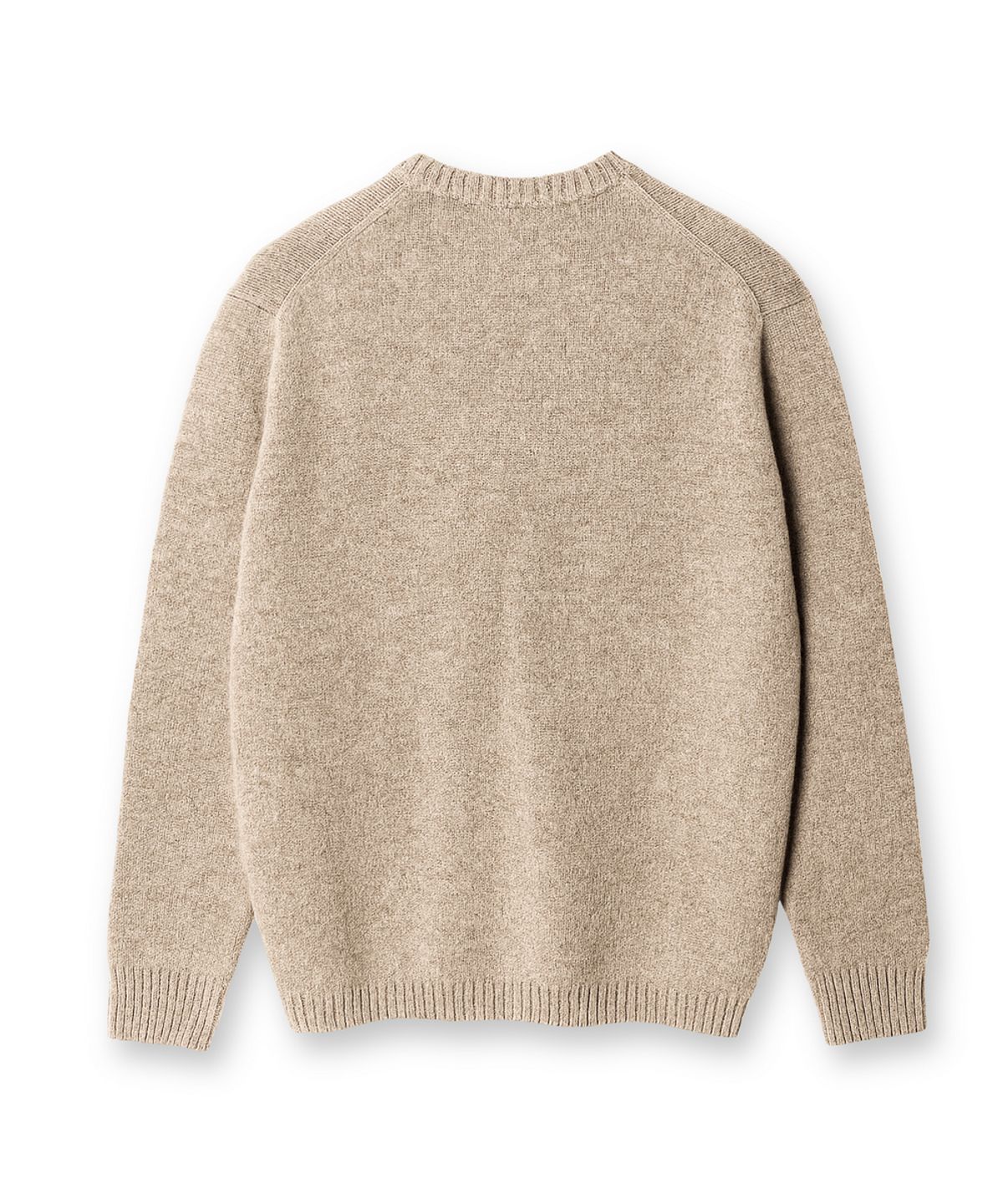 에든버러클럽(EDINBURGH CLUB) SHETLAND WOOL FISH KNIT (BEIGE)