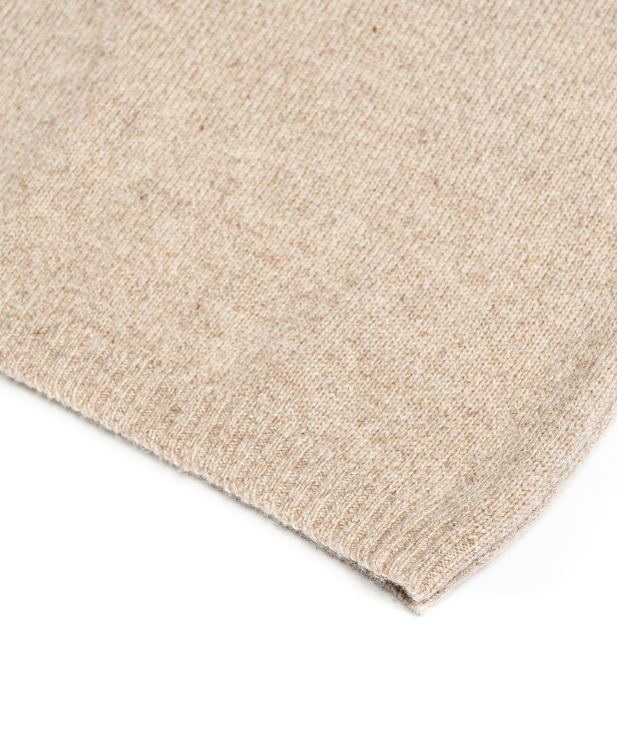에든버러클럽(EDINBURGH CLUB) SHETLAND WOOL FISH KNIT (BEIGE)