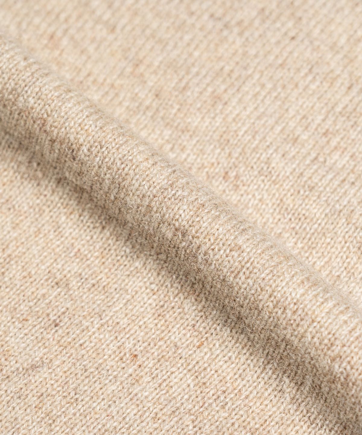 에든버러클럽(EDINBURGH CLUB) SHETLAND WOOL FISH KNIT (BEIGE)