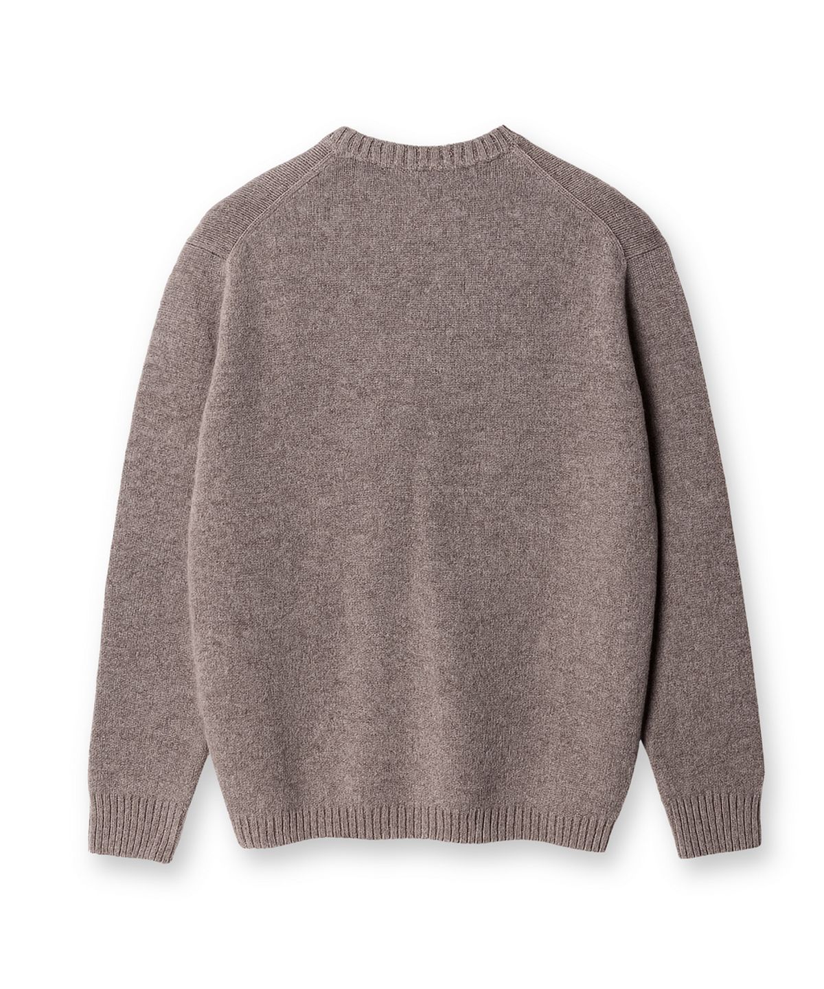 에든버러클럽(EDINBURGH CLUB) SHETLAND WOOL ANCHOR KNIT (GREY)