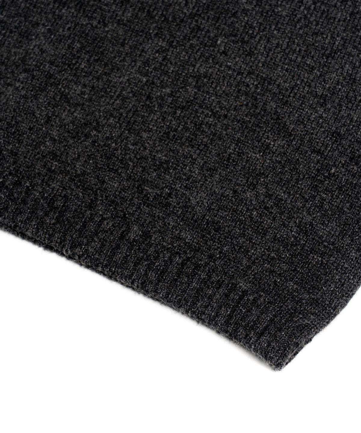 에든버러클럽(EDINBURGH CLUB) SHETLAND WOOL ANCHOR KNIT (CHARCOAL)