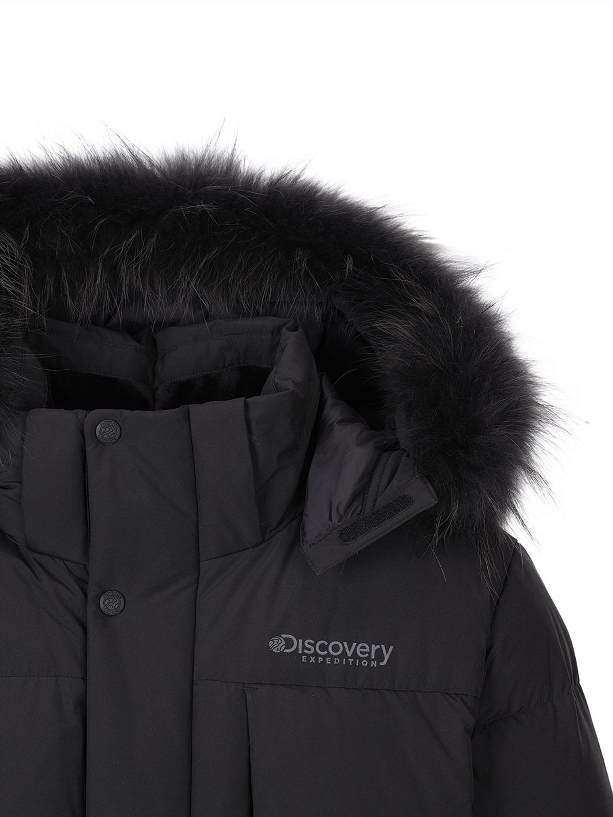 디스커버리 익스페디션(DISCOVERY EXPEDITION) 남성 고쉬 구스다운 롱패딩 (BLACK)