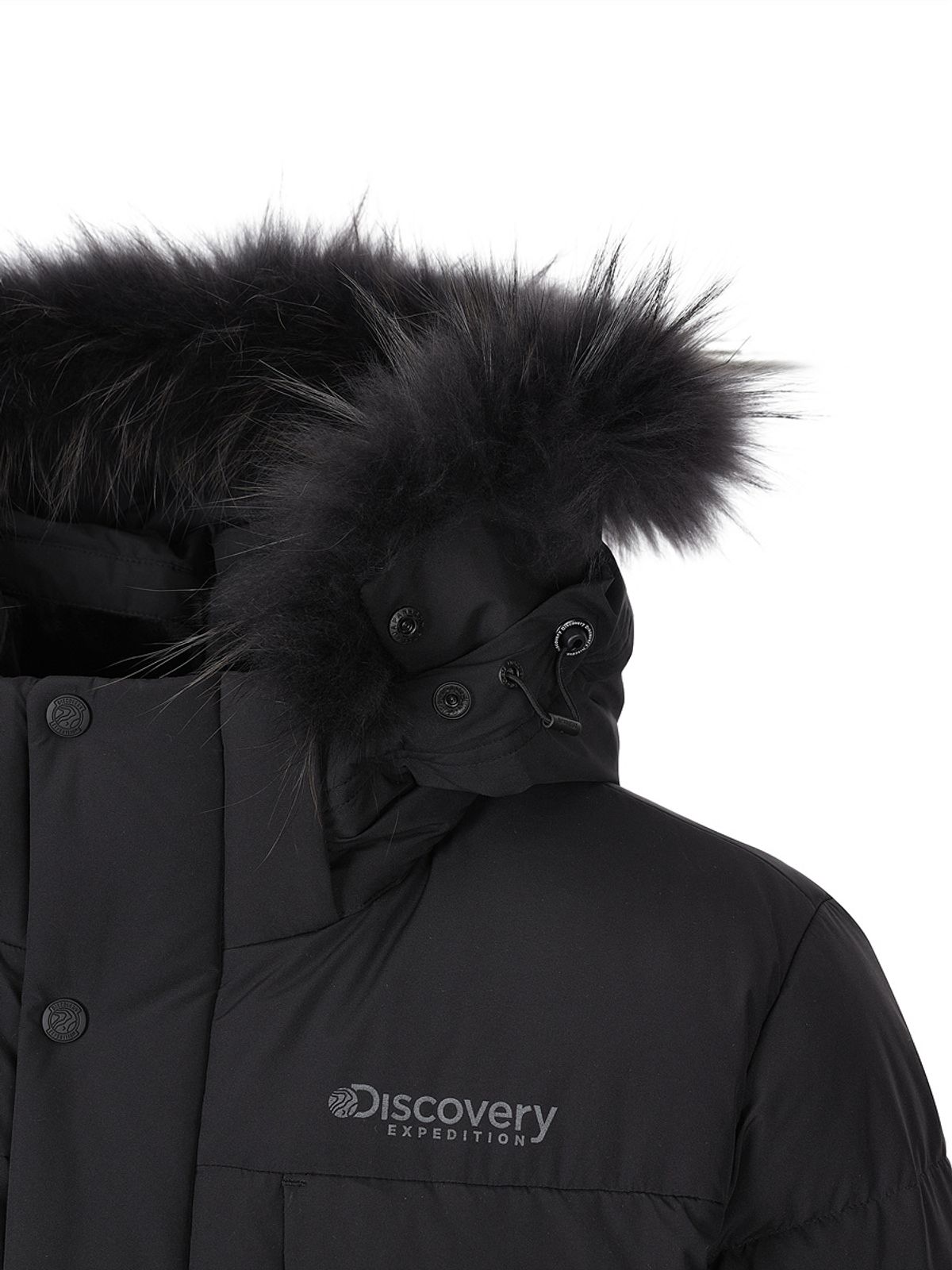 디스커버리 익스페디션(DISCOVERY EXPEDITION) 남성 고쉬 구스다운 롱패딩 (BLACK)