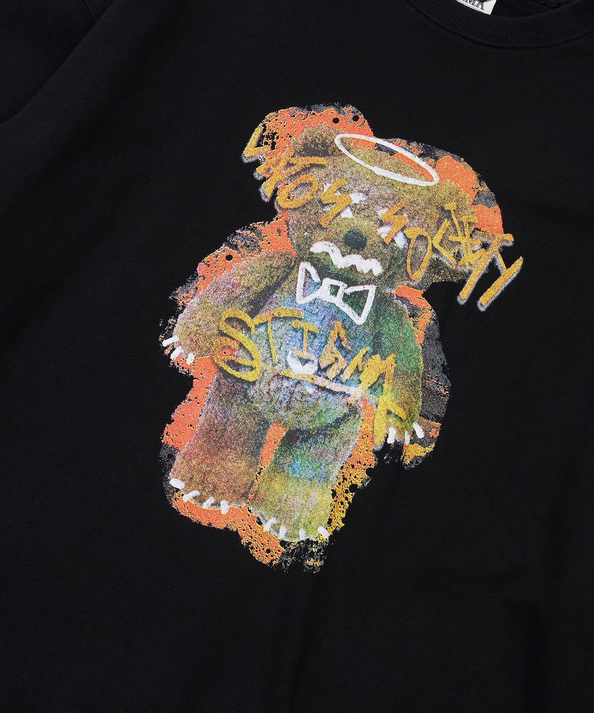 스티그마(STIGMA) TEDDY CREWNECK BLACK