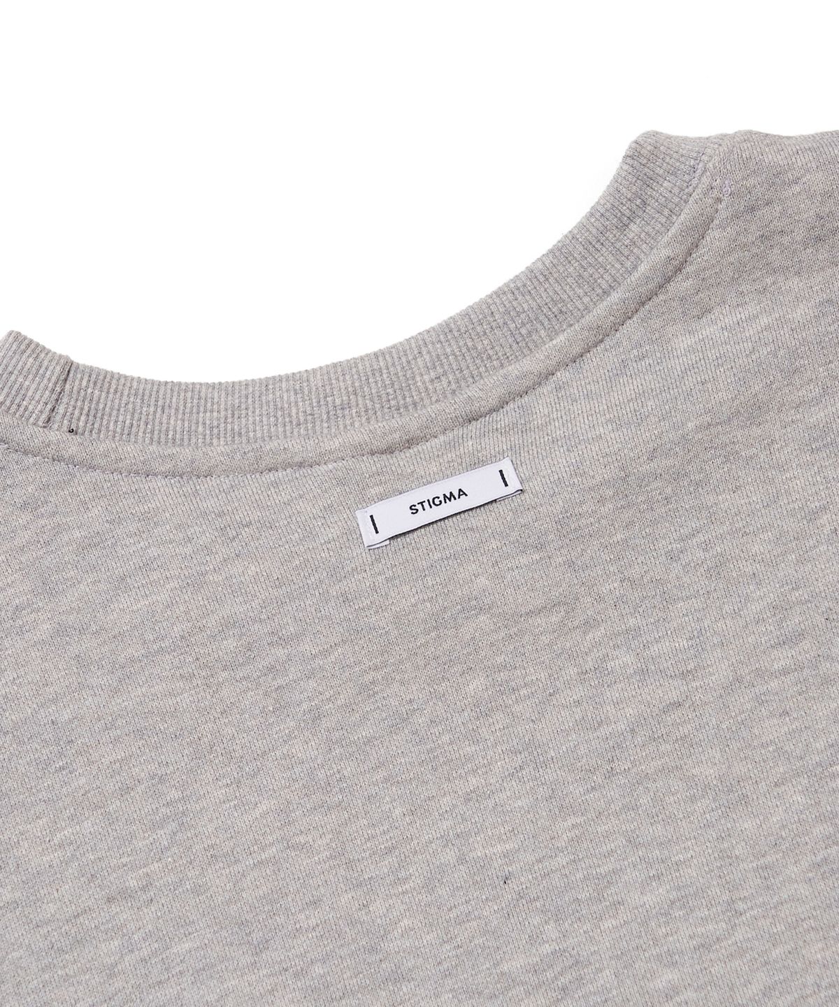 스티그마(STIGMA) BOW TIE CREWNECK MELANGE