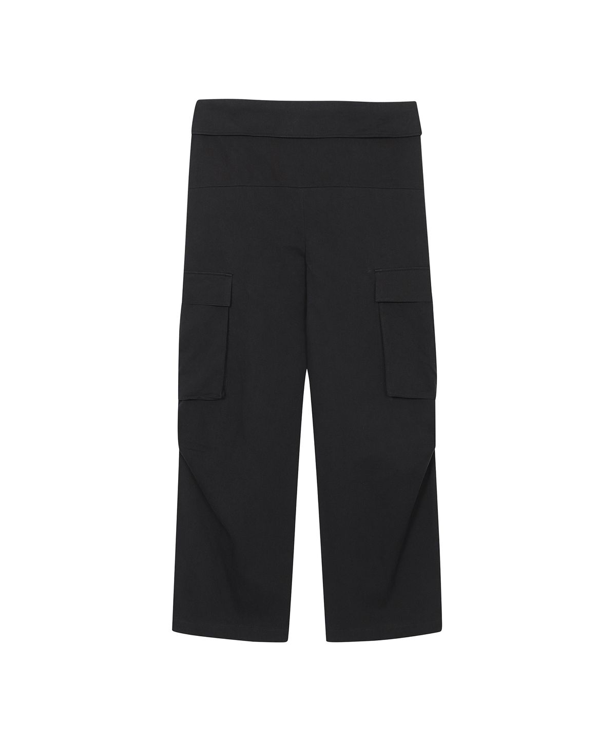 쓰리투에이티(THREE TO EIGHTY) FOLD CARGO POCKET PANTS BLACK
