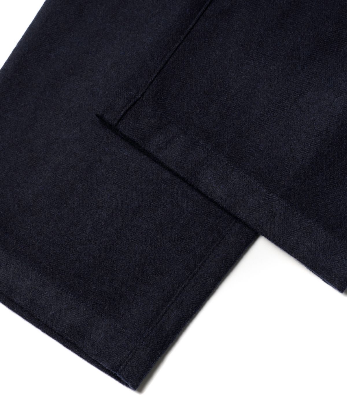 에든버러클럽(EDINBURGH CLUB) ONE-TUCK WIDE FIT WOOL BLENDED PANTS (NAVY)