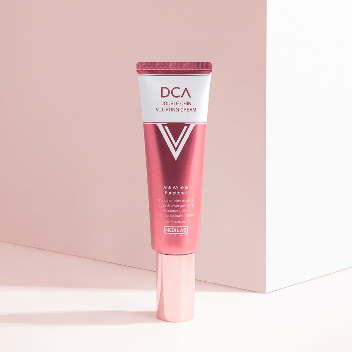 데이셀코스메틱(DAYCELLCOSMETICS) [유통기한임박_26년7월]주름개선 기능성 메디 랩 더마 DCA 더블 친 V 리프팅 크림 50ml