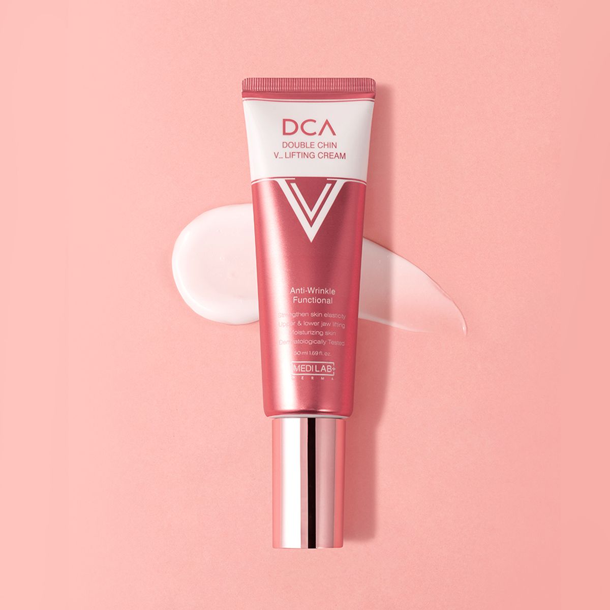 데이셀코스메틱(DAYCELLCOSMETICS) [유통기한임박_26년7월]주름개선 기능성 메디 랩 더마 DCA 더블 친 V 리프팅 크림 50ml