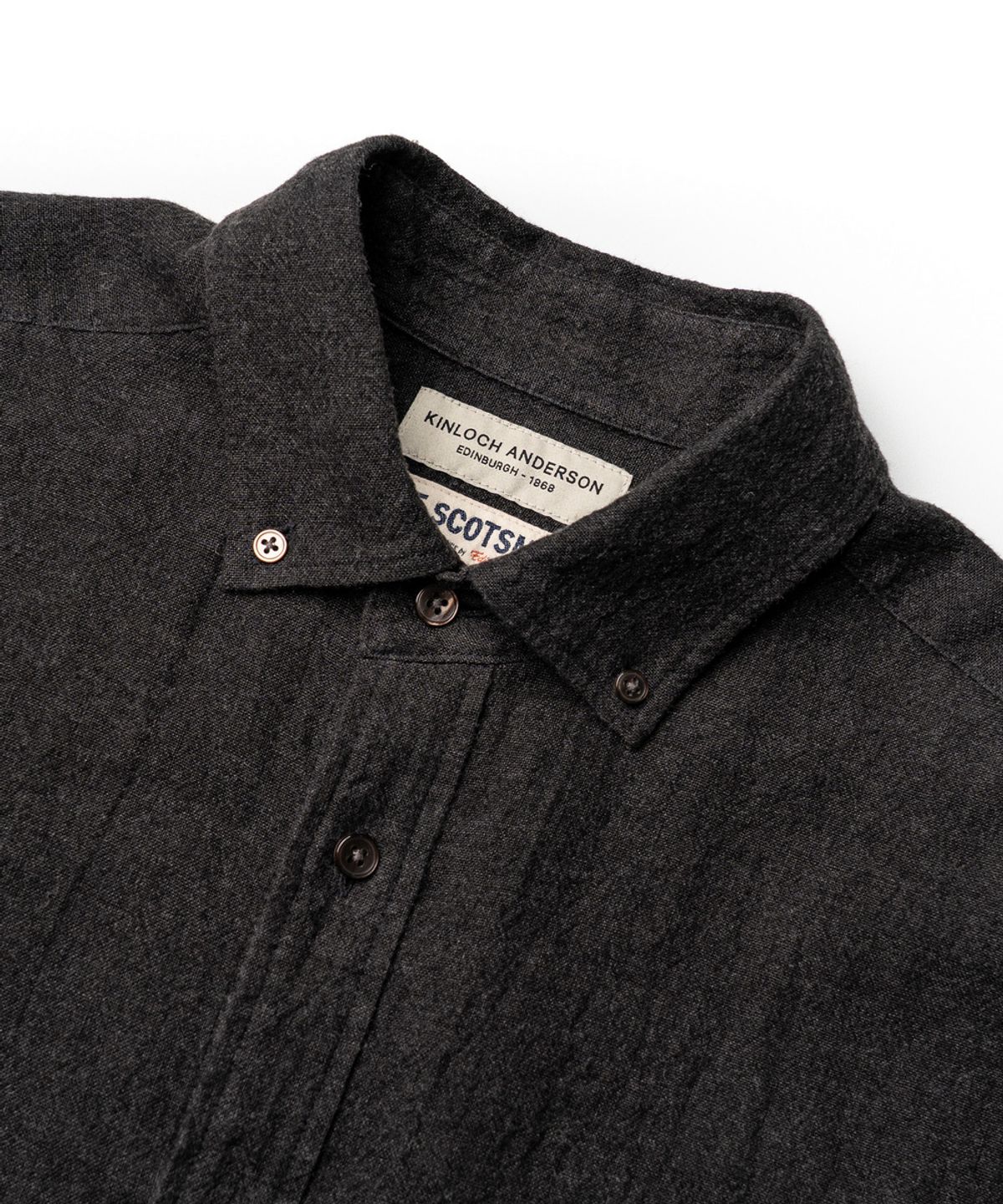 에든버러클럽(EDINBURGH CLUB) BRITISH ARMY OFFICER SHIRT (CHARCOAL)