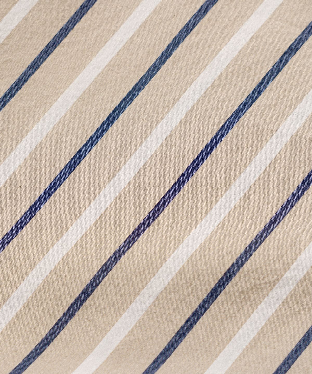 에든버러클럽(EDINBURGH CLUB) OVER FIT STRIPED SHIRT (BEIGE)