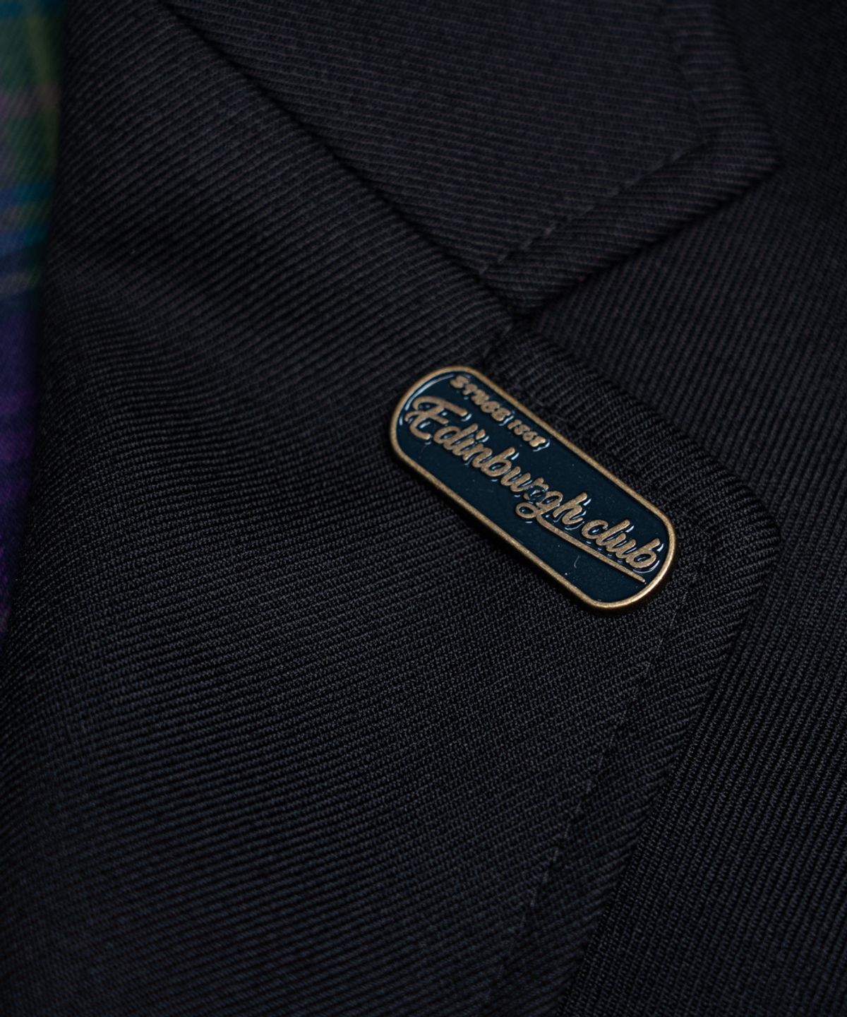 에든버러클럽(EDINBURGH CLUB) 3 BUTTON SPORTS SET-UP JACKET (NAVY)