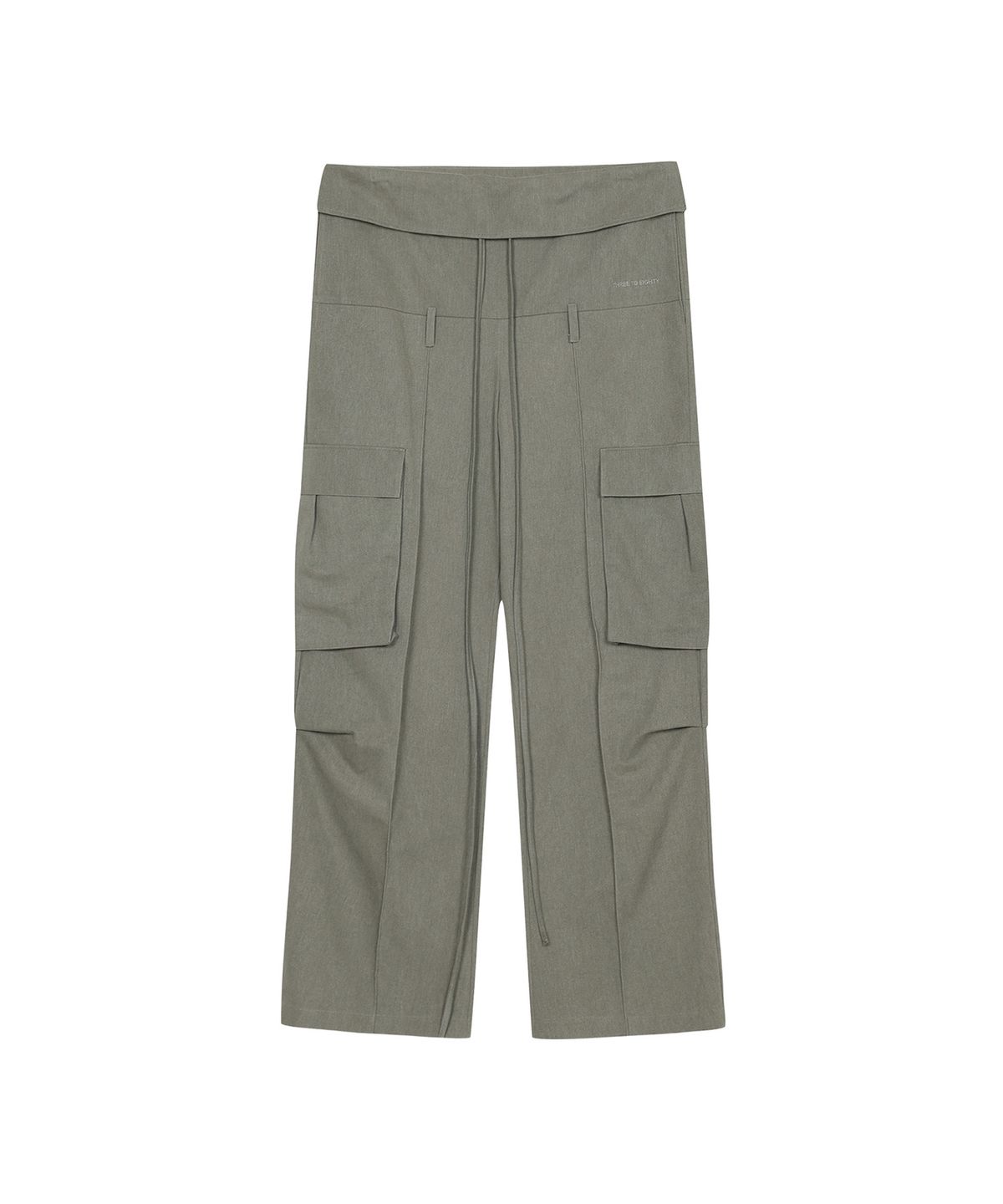 쓰리투에이티(THREE TO EIGHTY) FOLD CARGO POCKET PANTS KHAKI