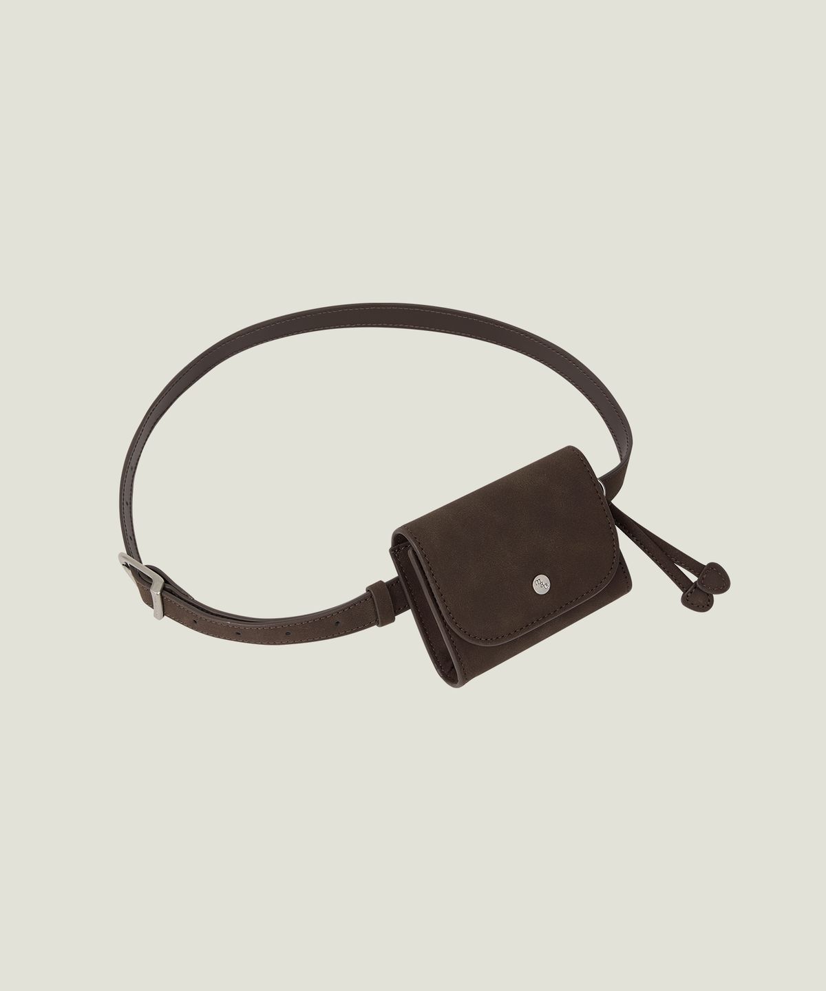 무쿠앤에보니(MUCU AND EBONY) Noa Belt Bag _ Brown (Belt & Bag)