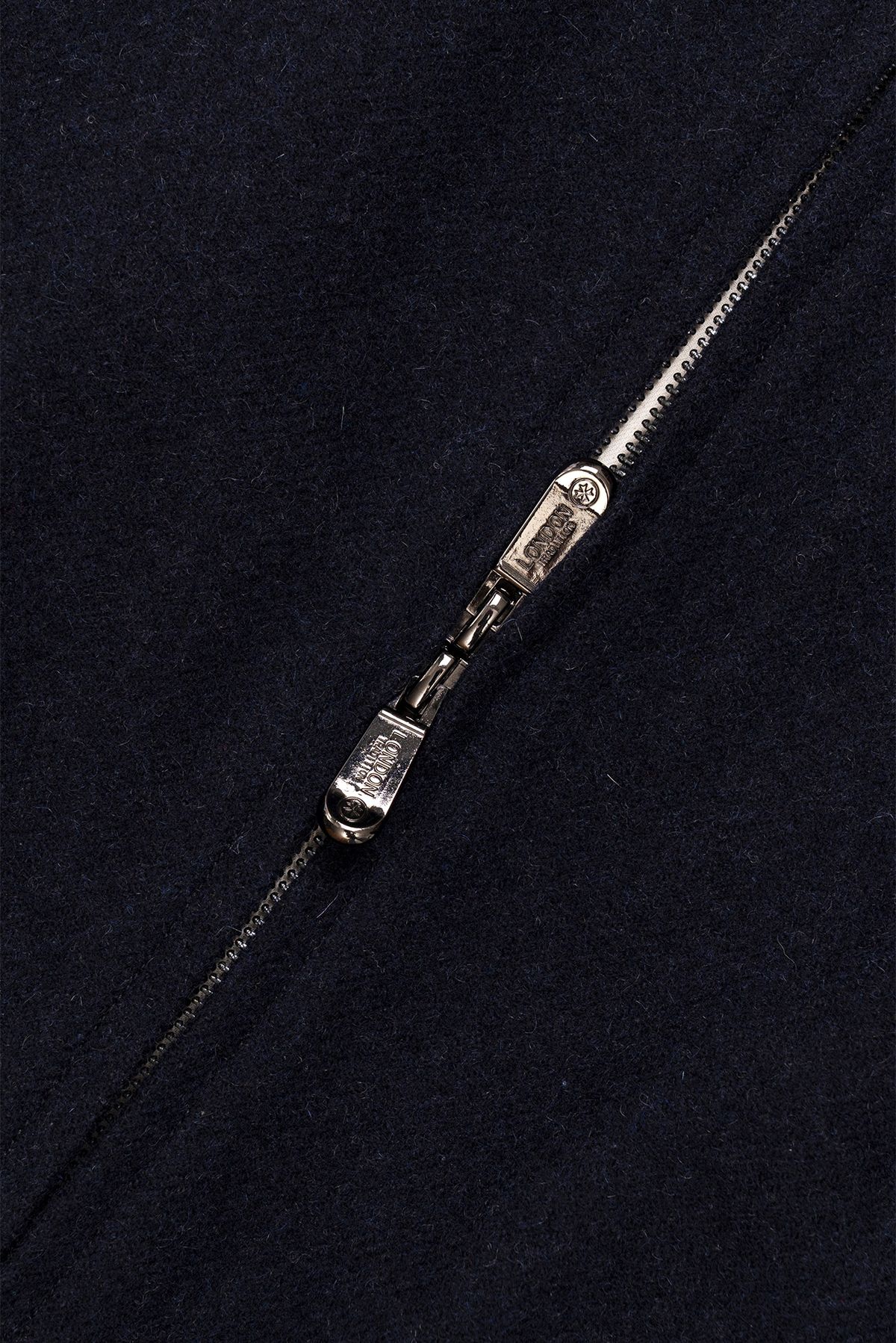 런던트레디션(LONDONTRADITION) Collar Wool Blouson - Navy 435