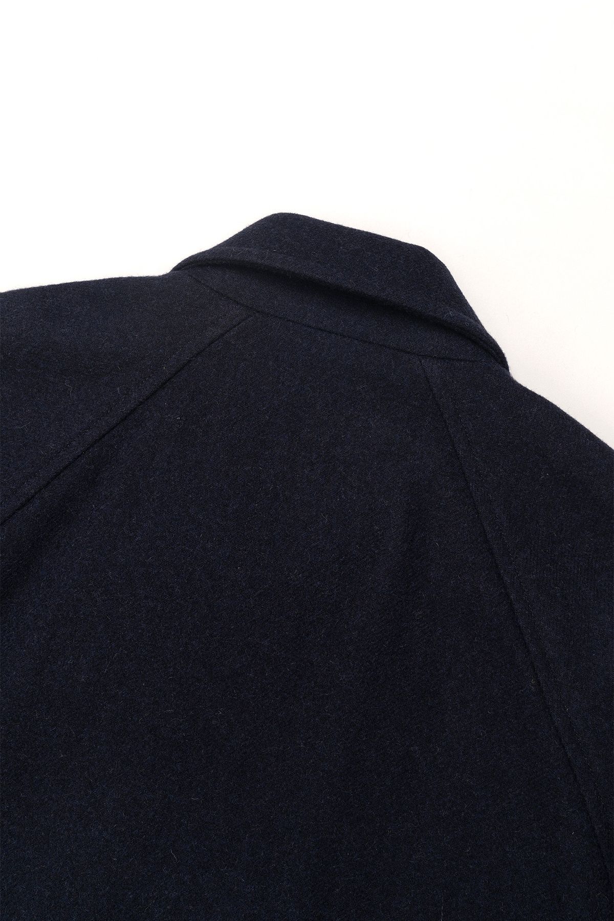 런던트레디션(LONDONTRADITION) Collar Wool Blouson - Navy 435