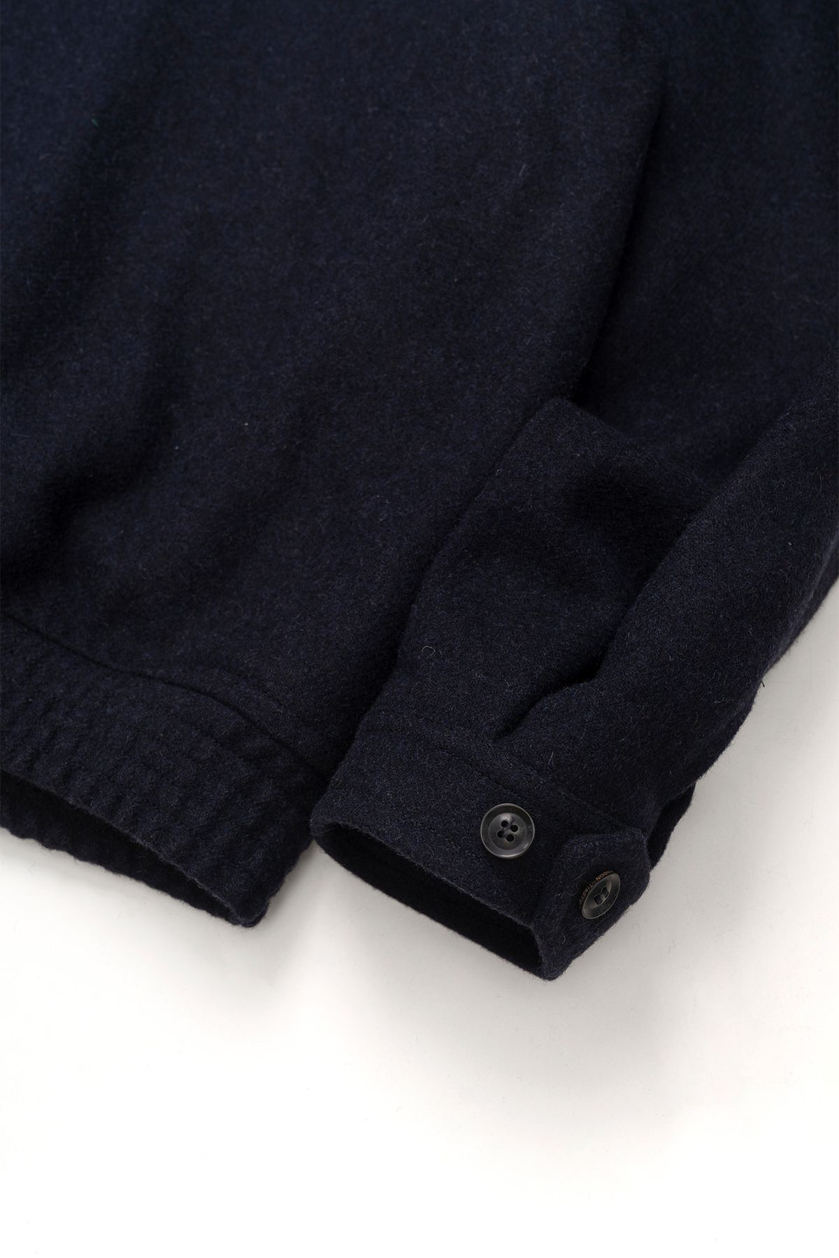 런던트레디션(LONDONTRADITION) Collar Wool Blouson - Navy 435