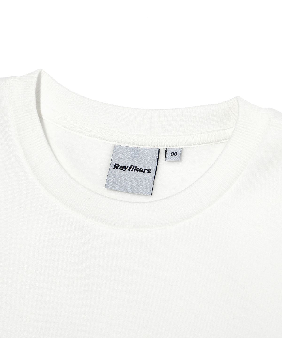 레이피커스(RAYFIKERS) 스몰 자수 스웨트셔츠 MP9TU951_OFF WHITE