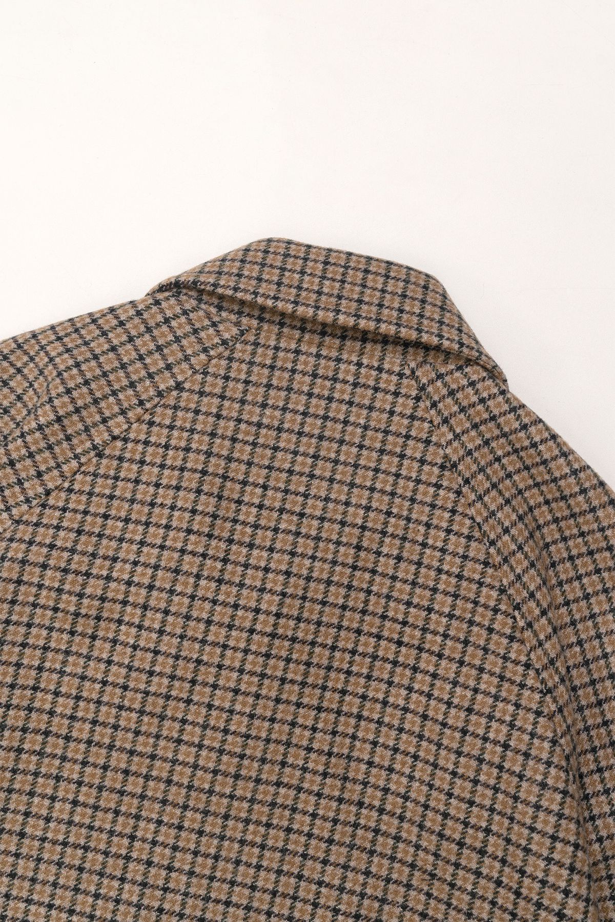런던트레디션(LONDONTRADITION) Collar Wool Blouson - Navy Check 432