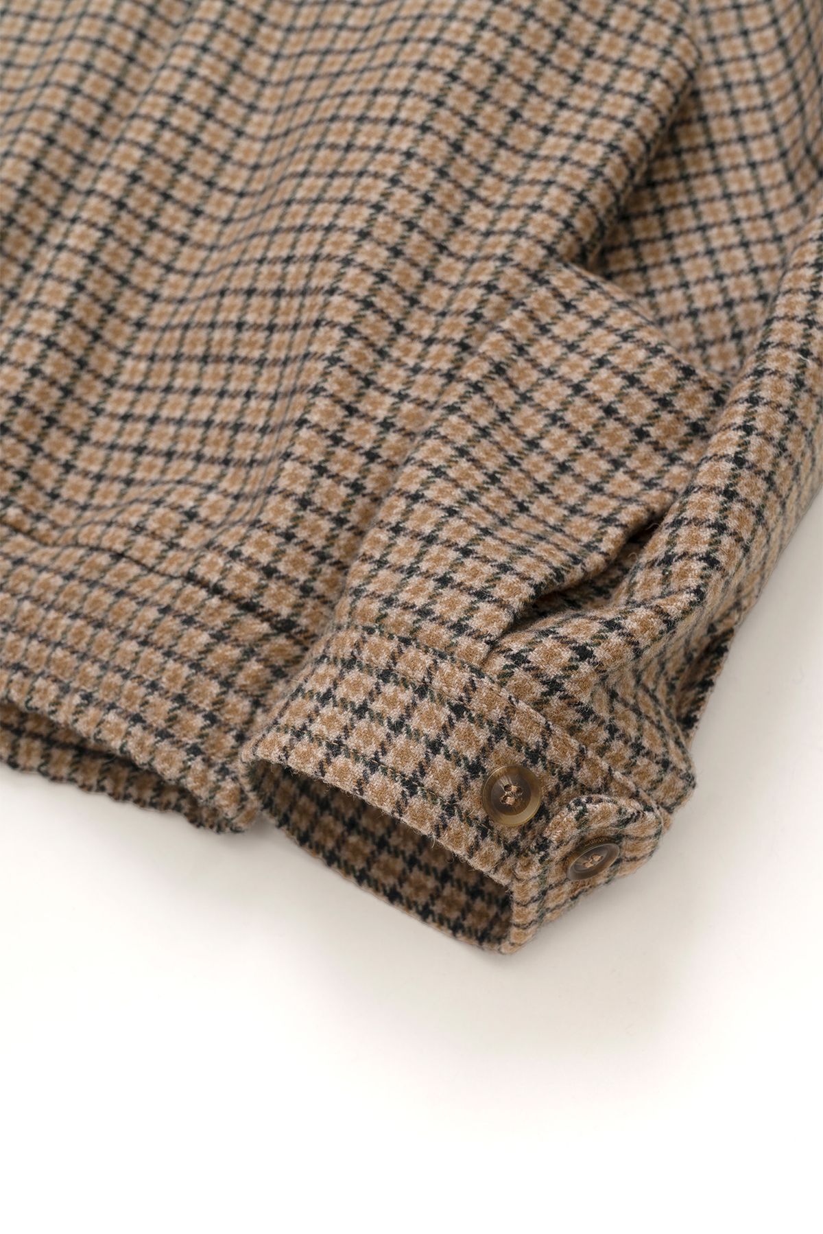 런던트레디션(LONDONTRADITION) Collar Wool Blouson - Navy Check 432
