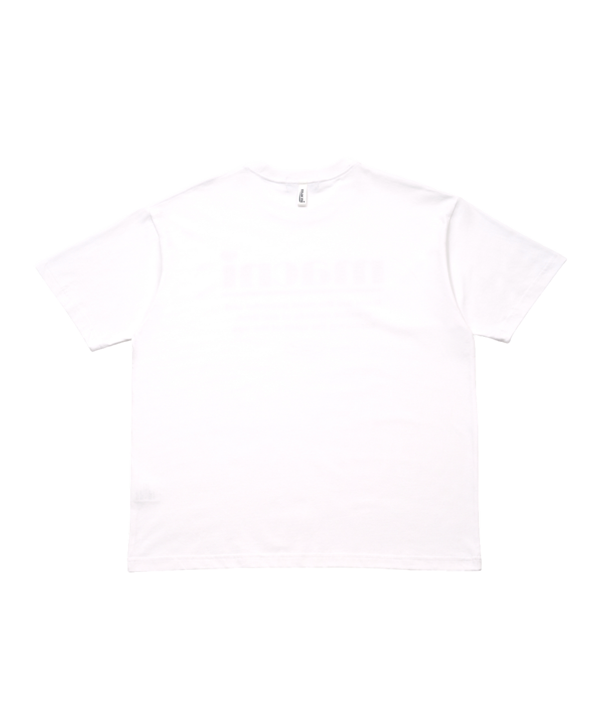 마크니(MACNI) SPIRIT LOGO T-SHIRT_WHITE
