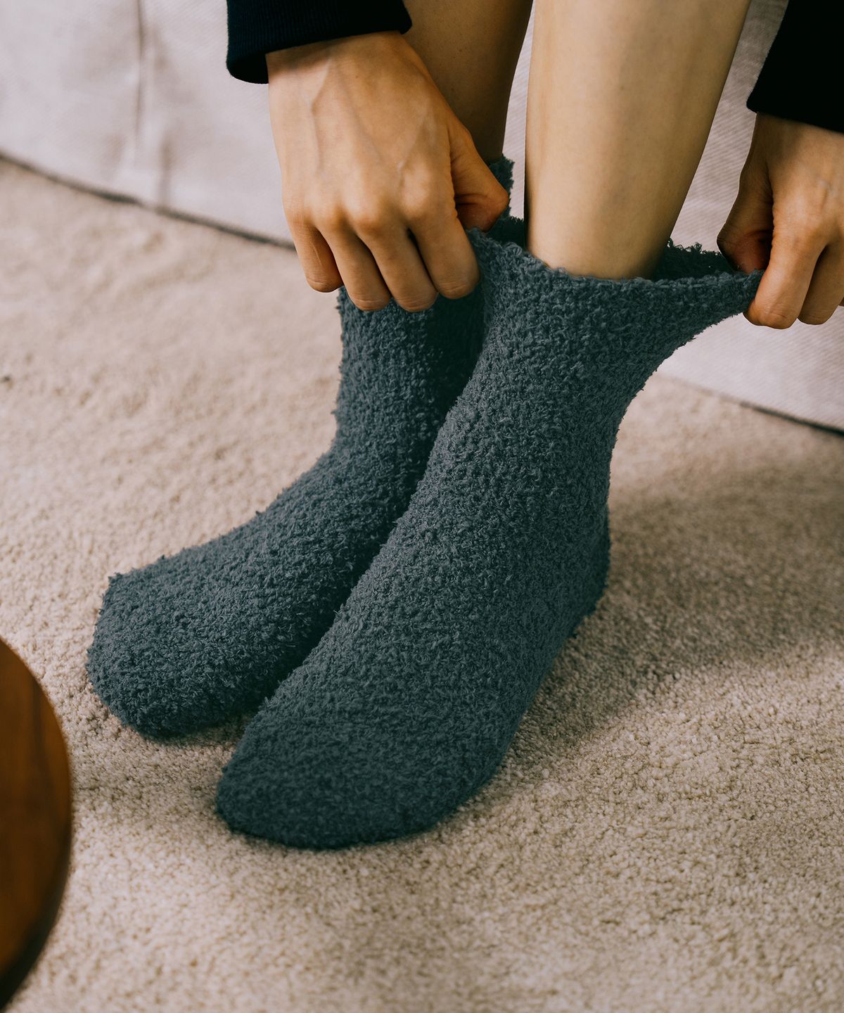 삭피엔스(SOCKPIENS) [4팩] 헤비볼륨 무압박 수면양말