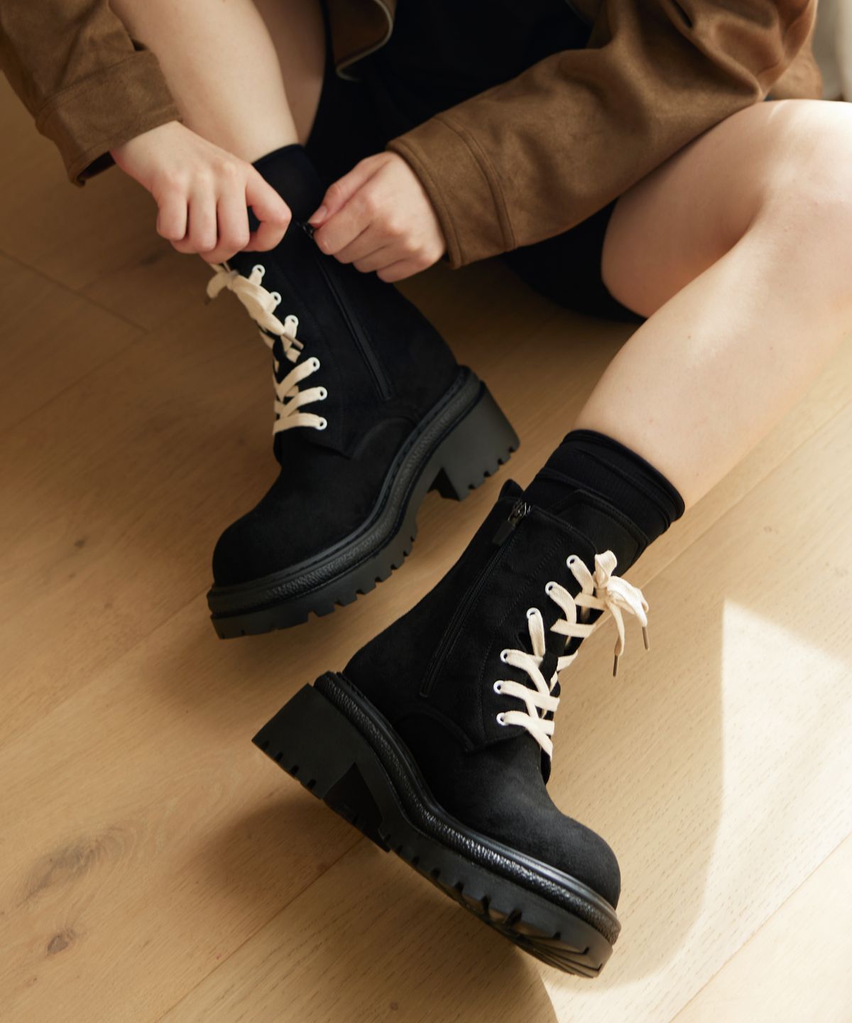 세스띠(CESTI) 스트리트라인 워커부츠 (BLACK)