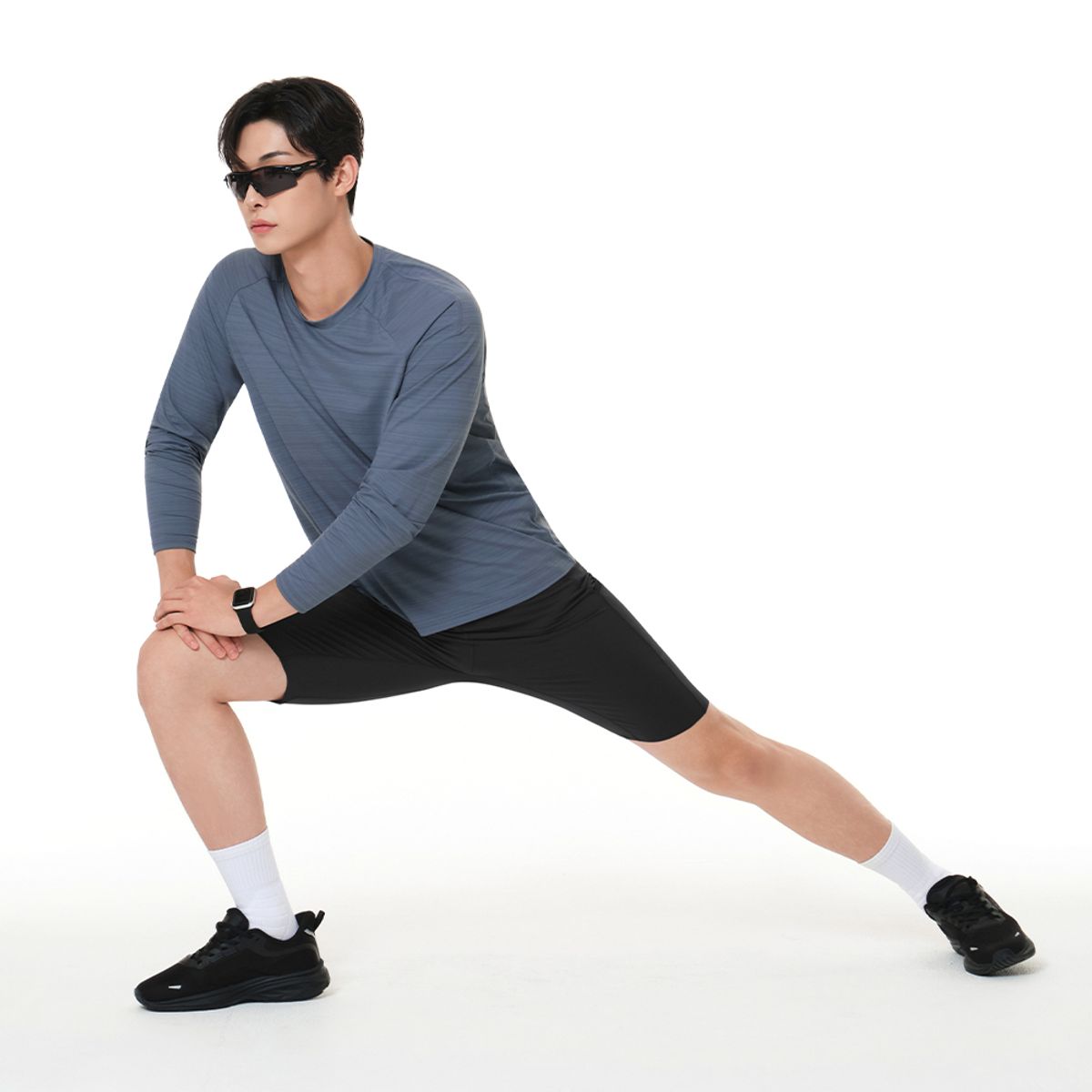 안다르(ANDAR) 웨이브리드 맨즈 러닝 롱슬리브