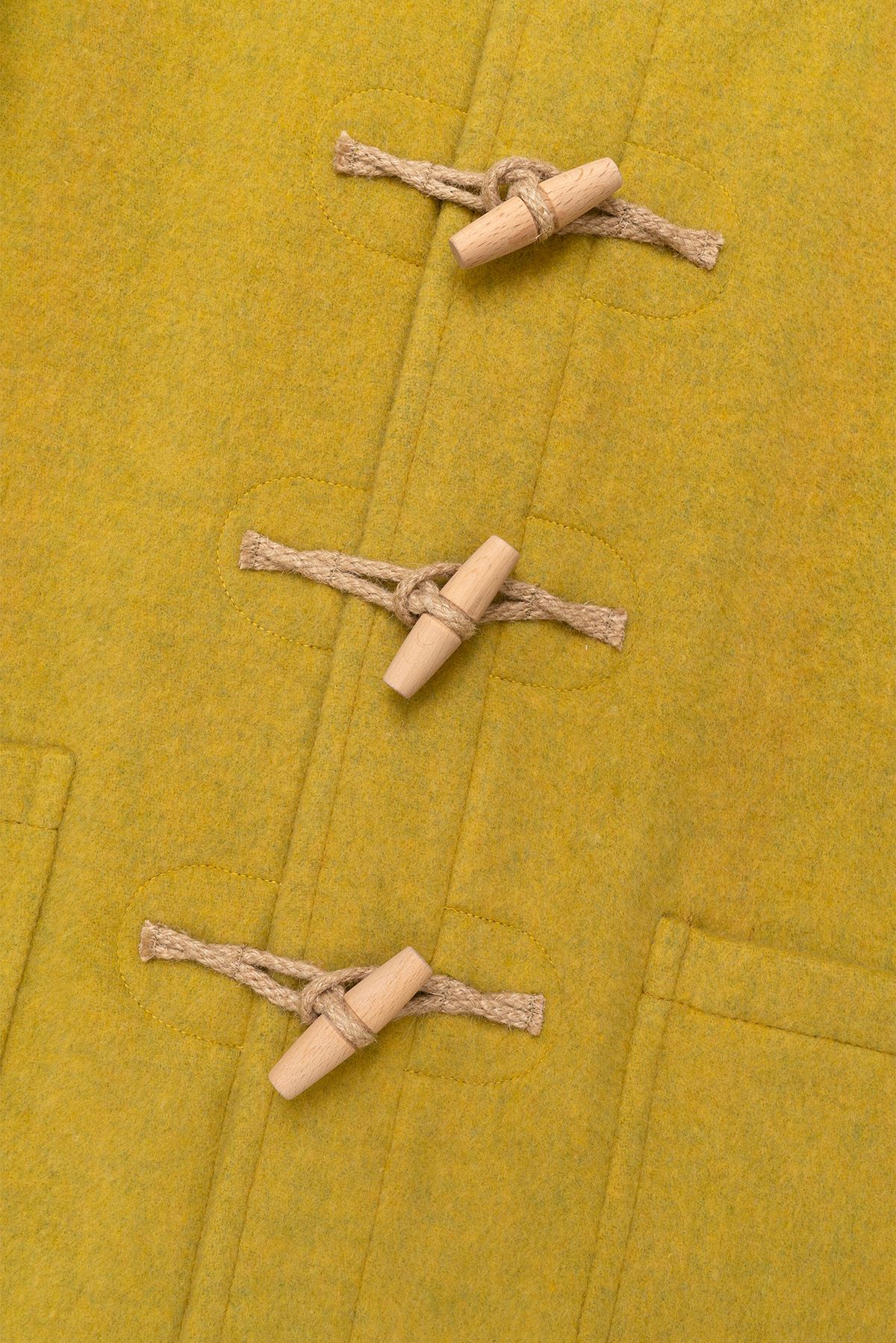 런던트레디션(LONDONTRADITION) Martin SLM NYNF Duffle Coat - Mustard