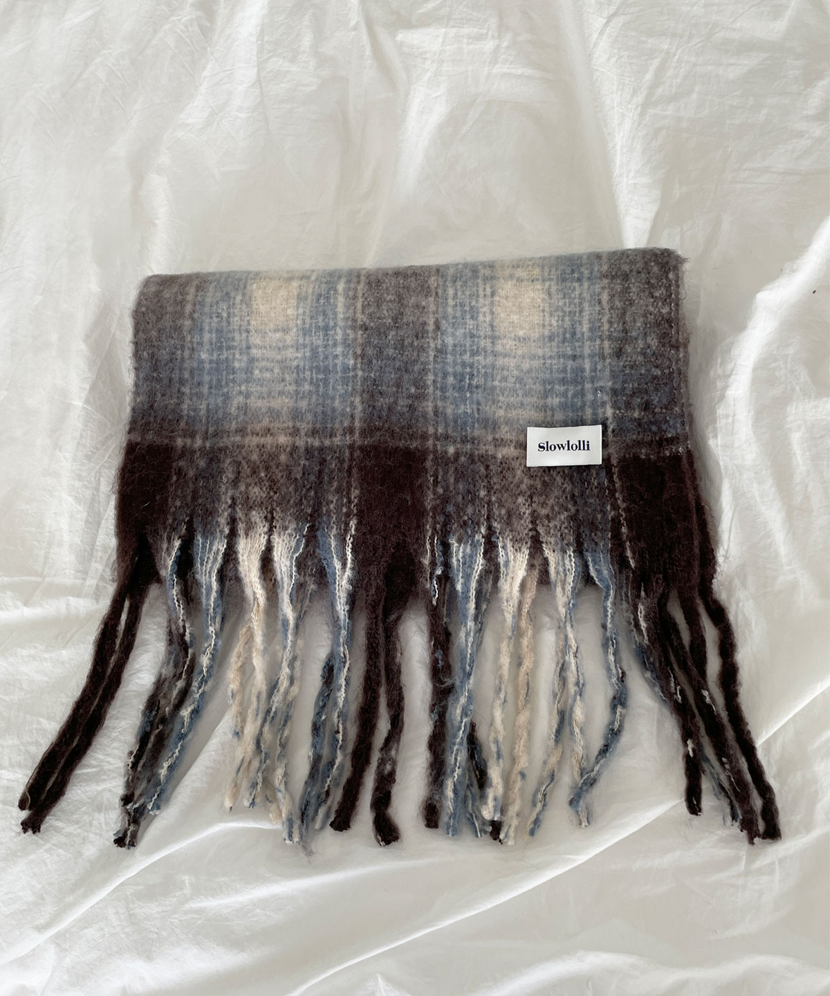 슬로우롤리(SLOWLOLLI) Classic check muffler