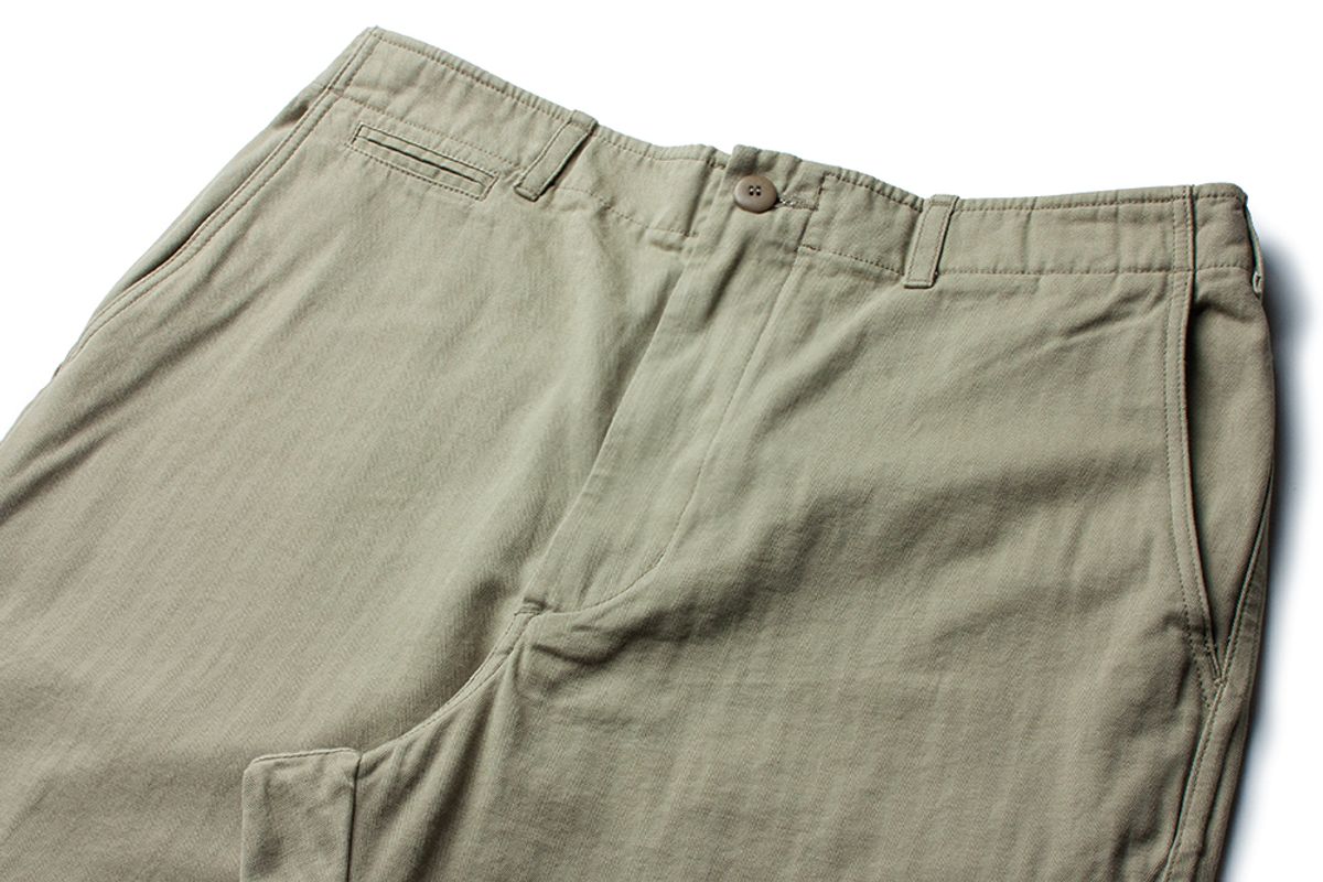 더 레스큐(THE RESQ) HBT CLASSIC CHINOS [VINTAGE KHAKI]