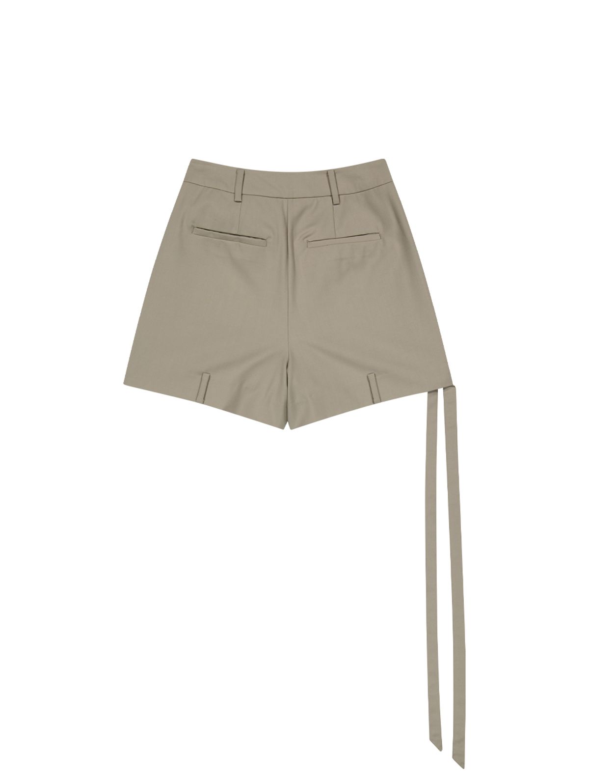 뚜오미오(TUOMIO) [리퍼브 특가] STRAPPY SHORTS [BEIGE]