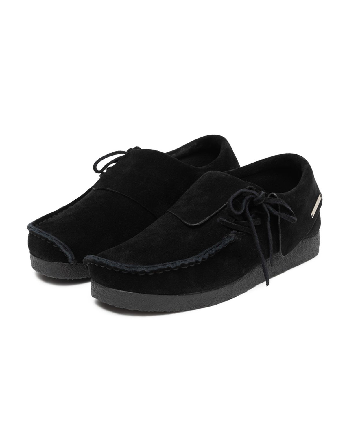 미세키서울(MISEKI SEOUL) [미세키서울X플러피시트러스] Hotaru Flap Moccasin BLACK